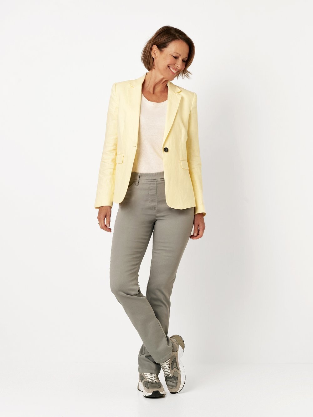 Relaxed Stretch-Hose »Alice Slim«  mit Schlupfbund
