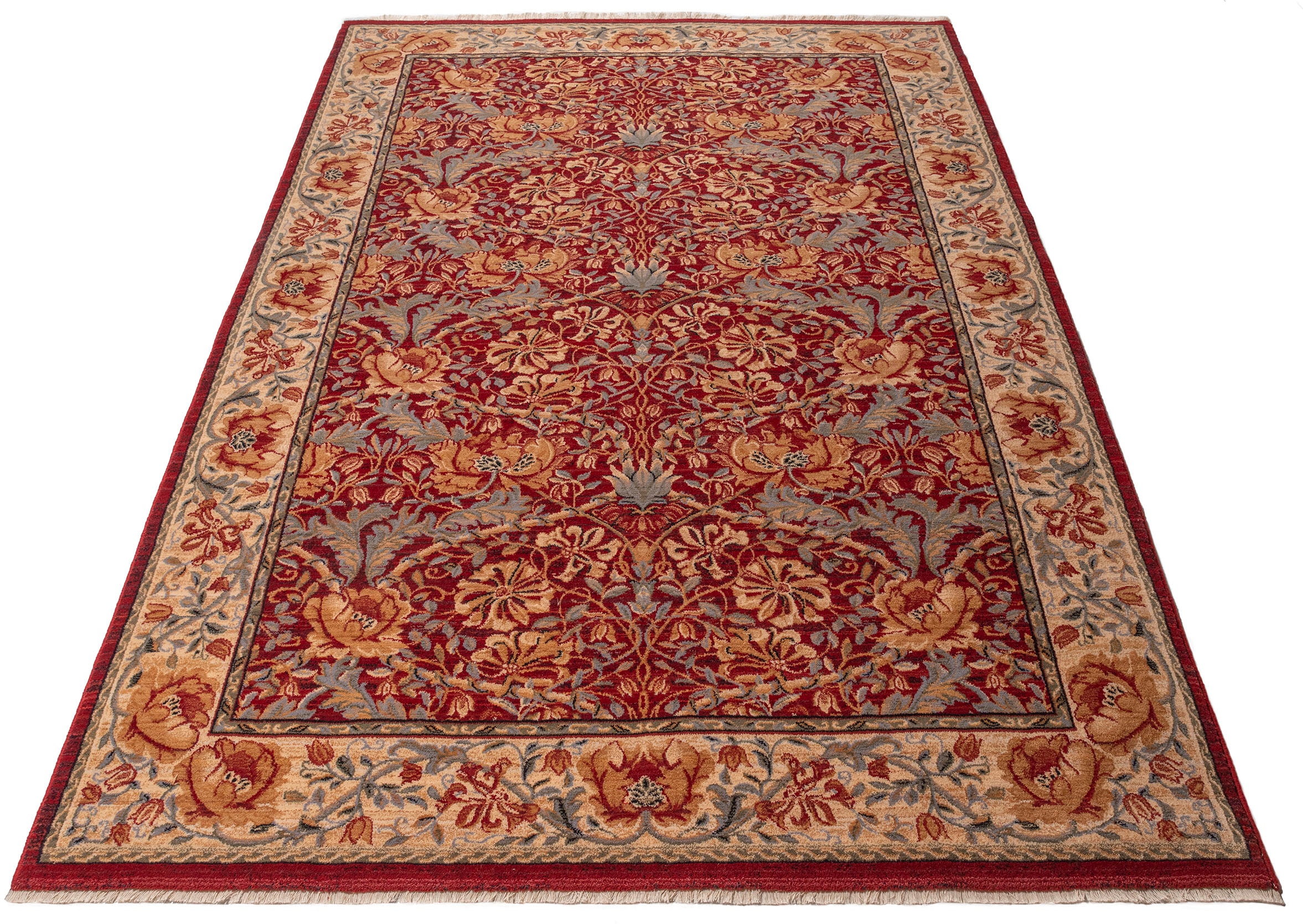 THEKO Wollteppich "Saharna 2968" rechteckig 10 mm Höhe reine Wolle, Orient- günstig online kaufen