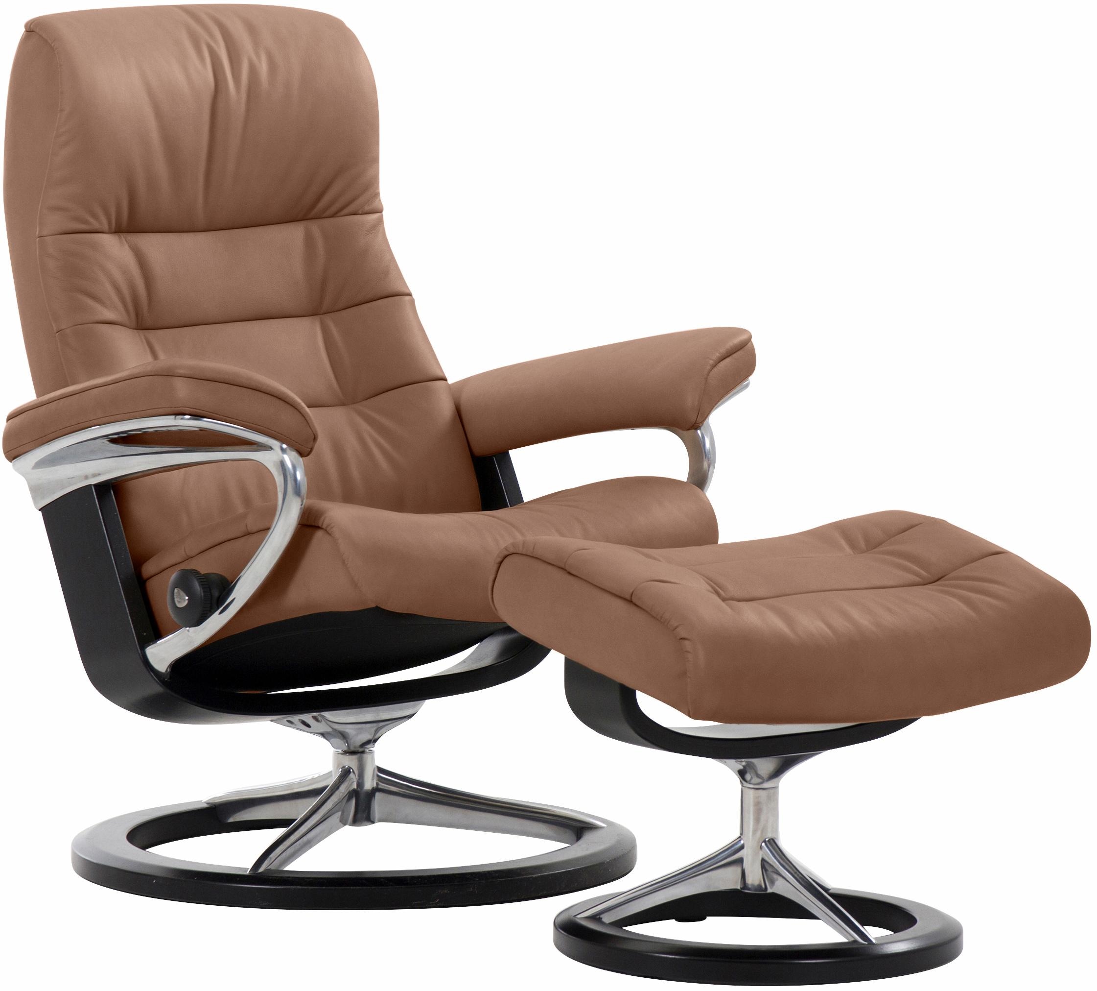 Stressless® Relaxsessel »Opal«, (Set, Relaxsessel mit Hocker), mit Hocker, mit  Signature Base, Größe L, mit Schlaffunktion kaufen | BAUR | Sessel