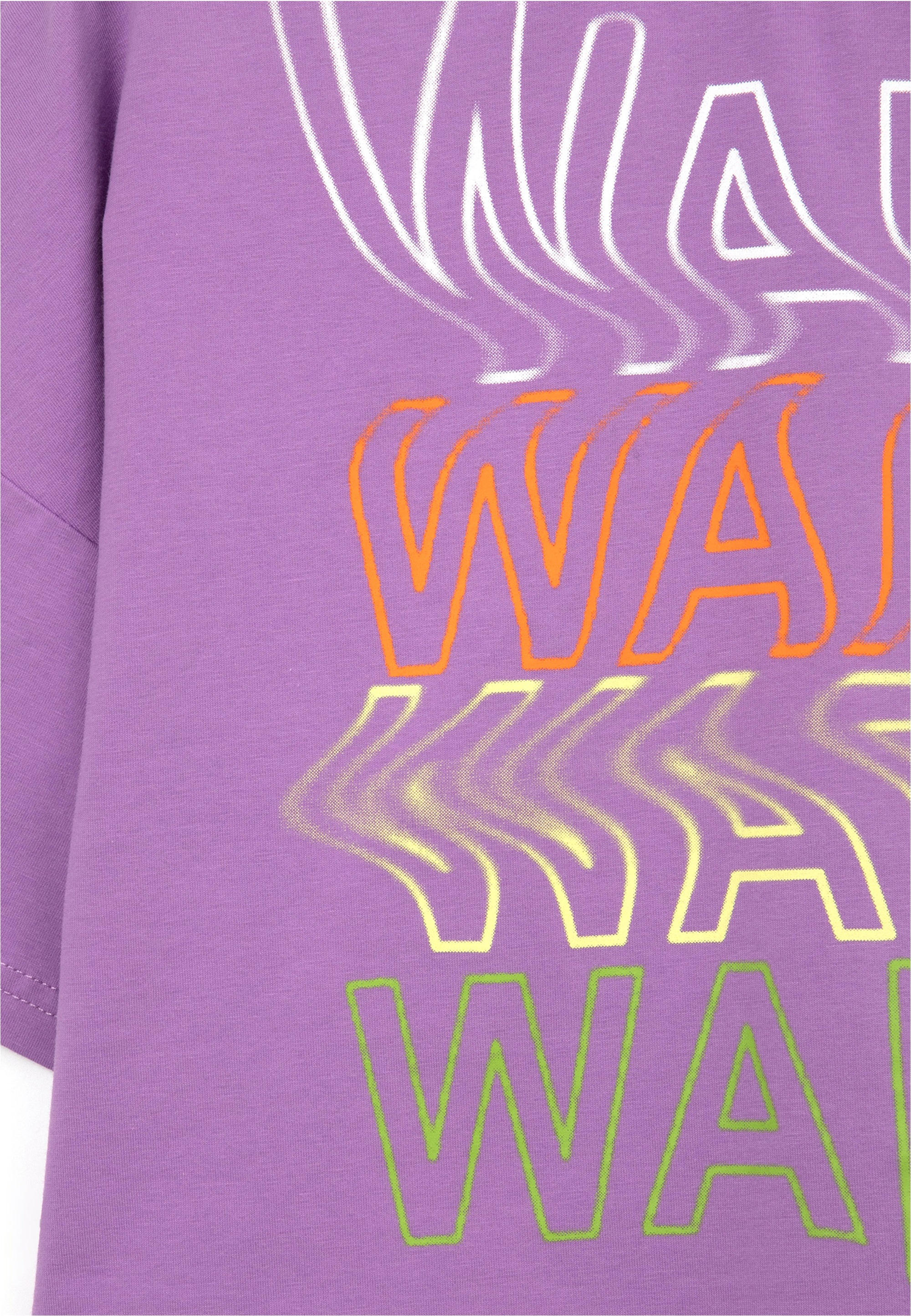 Gulliver T-Shirt, mit trendigen Prints auf Front und Rückseite