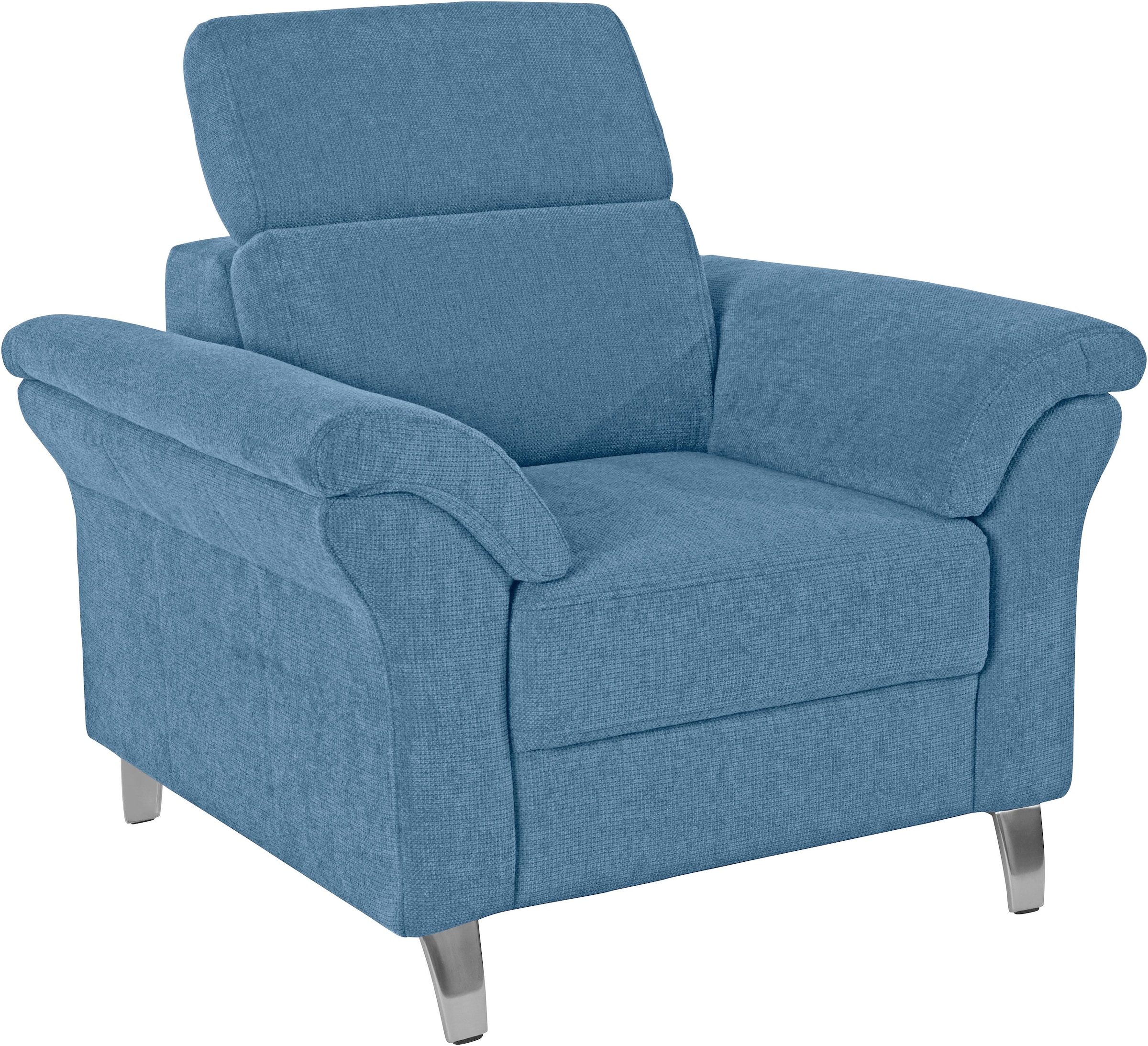 sit&more Sessel »Arngast«, inklusive Federkern und Kopfteilverstellung