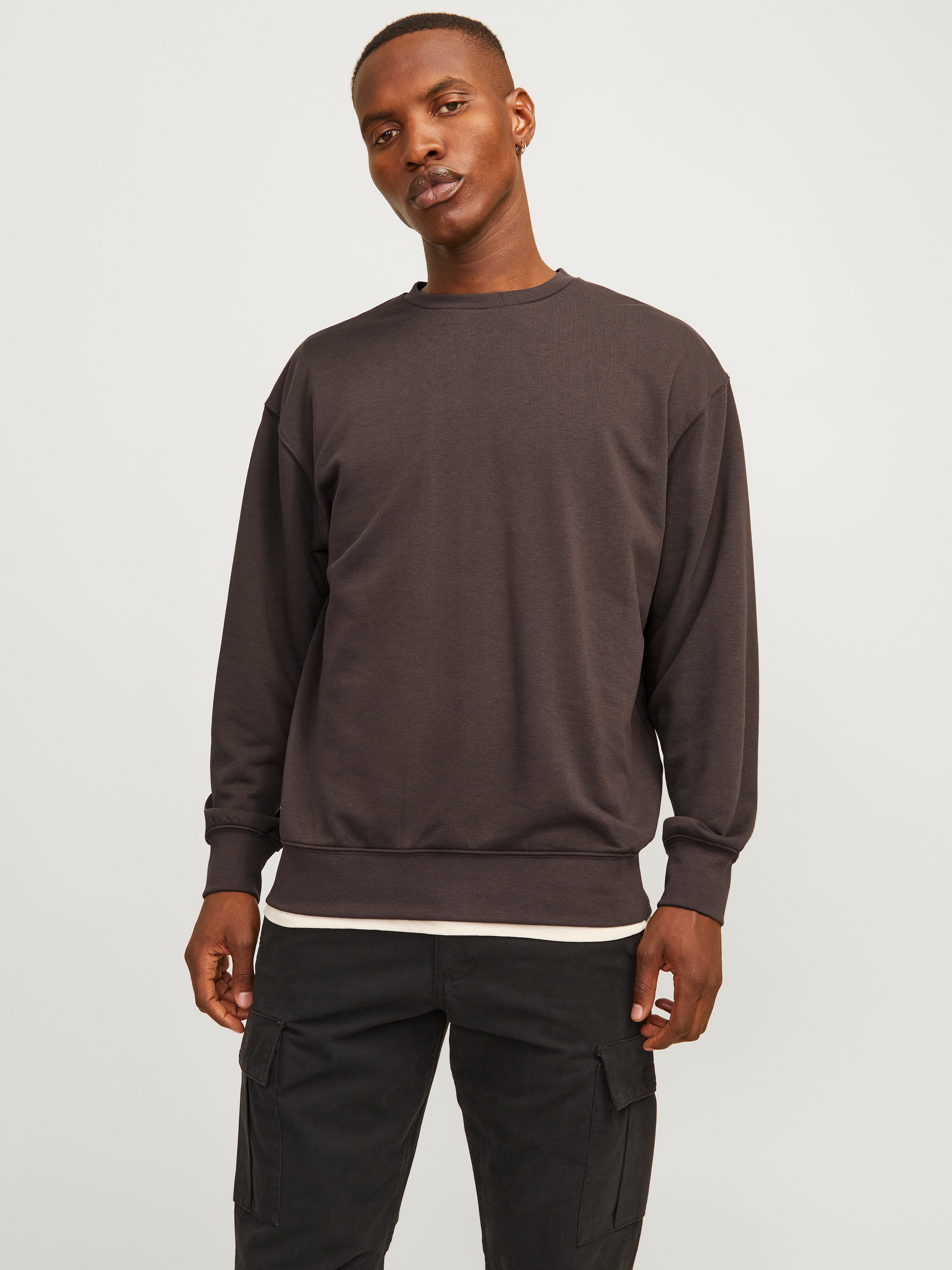 Jack & Jones Sweatshirt "JJECHARGE SWEAT CREW NECK NOOS", mit Rippbündchen günstig online kaufen