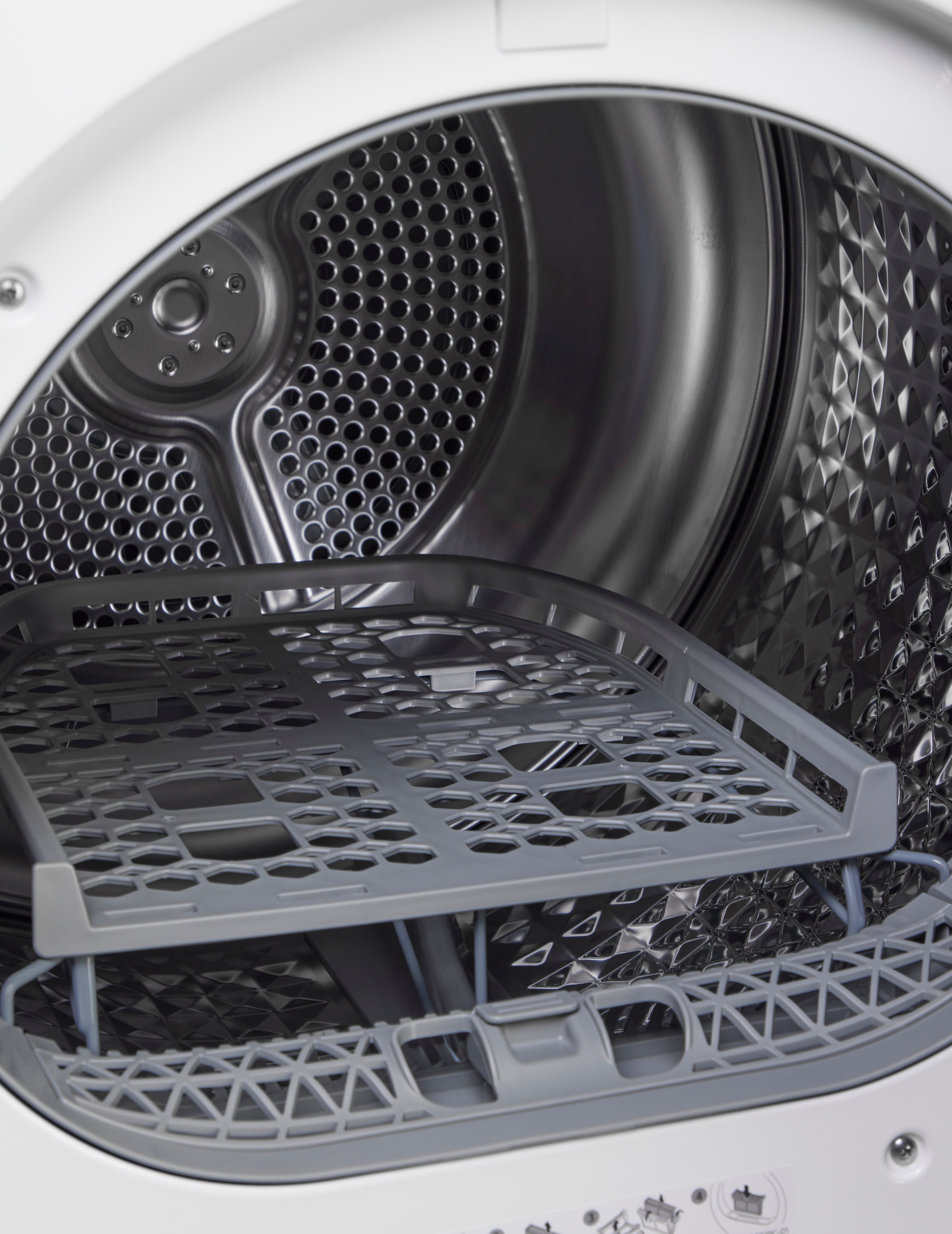 Samsung Wärmepumpentrockner »DV90DG6845LKU2/LBU2« DV6400D Klartext-Display - Einfache und komfortable Bedienung