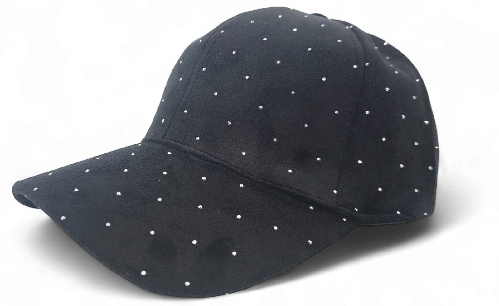 styleBREAKER "Samt Baseball Cap mit Strass" 1 Stk.