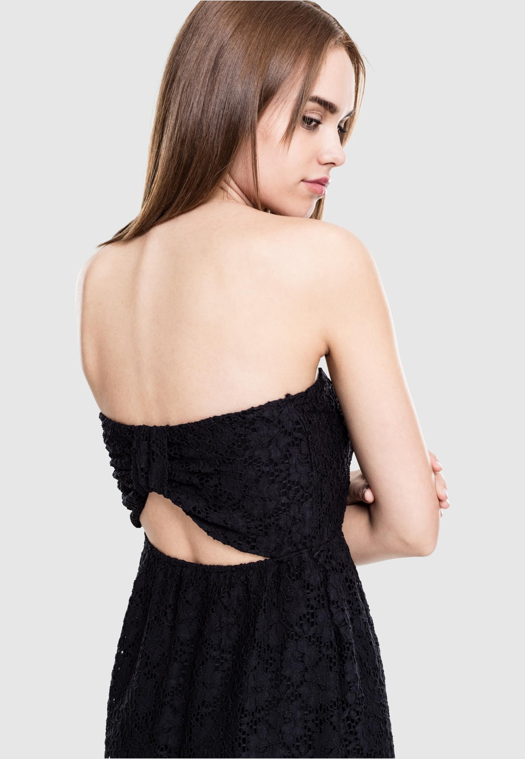 URBAN CLASSICS Shirtkleid »Urban Classics Damen Ladies Laces Dress«, (1 tlg.)