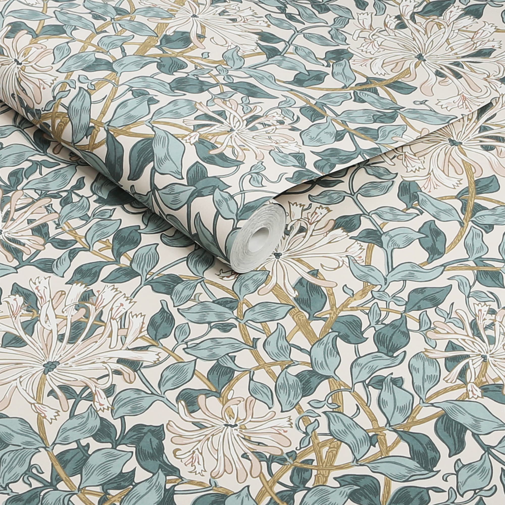 WILLIAM MORRIS AT HOME Vliestapete »Honeysuckle Dusk«, Motiv, Design Tapeten