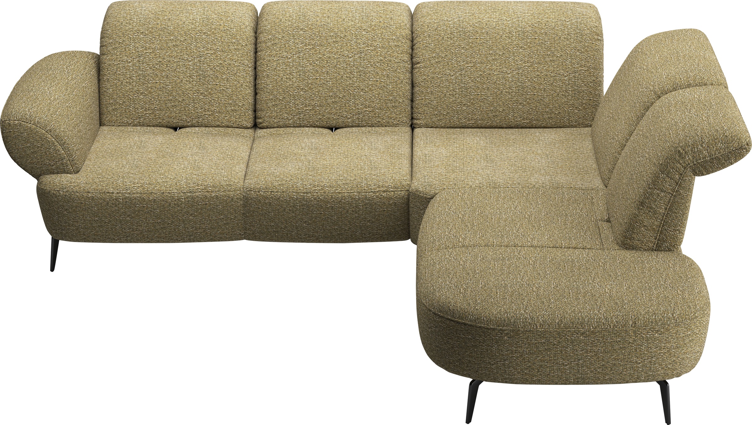 sit&more Ecksofa "Dance, L-Form, inkl. Sitztiefenverstellung", inkl. Click& günstig online kaufen