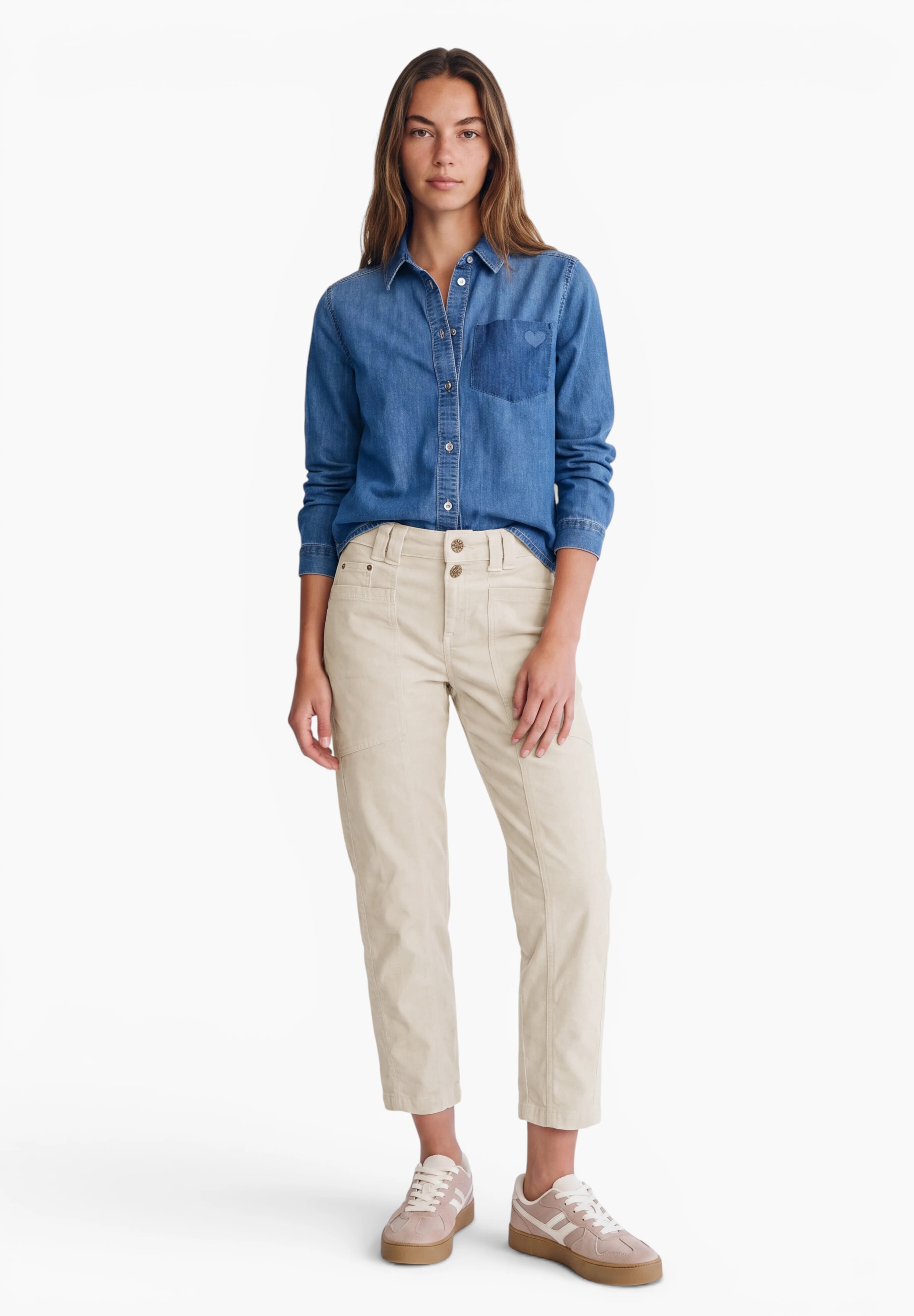 STREET ONE STUDIO Cordhose  High Waist