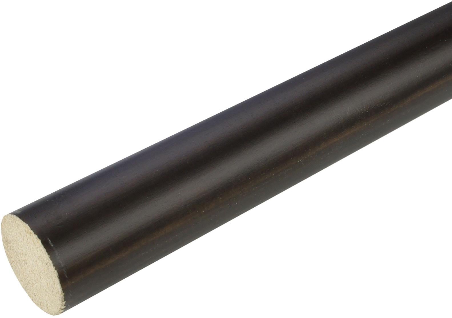 Liedeco Gardinenstange Ø 2,8 mm ausdrehbar Holzstab günstig online kaufen