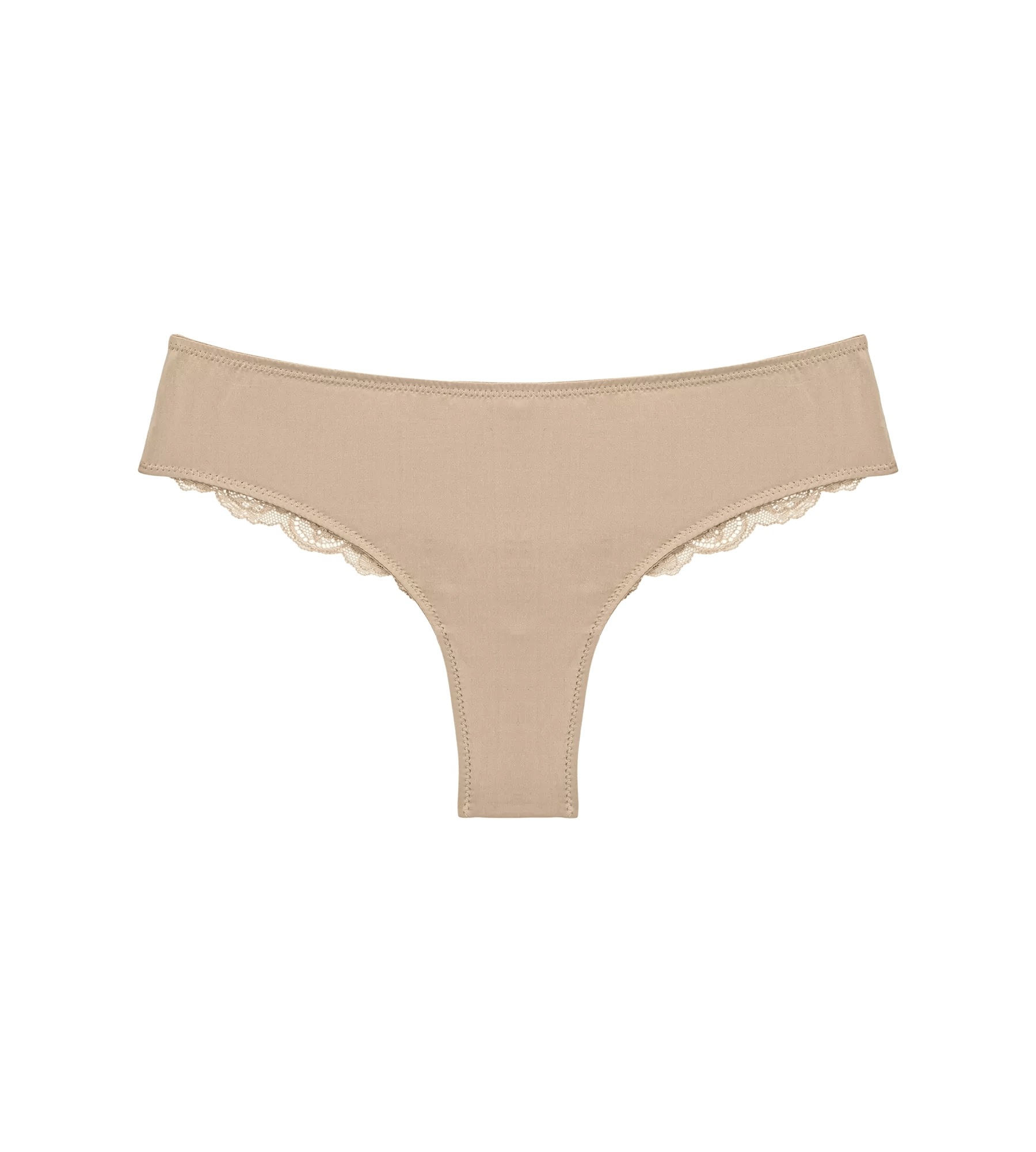 Triumph Slip "Lovely Micro Brazilian String" zarte, florale Spitze, schmales Bündchen