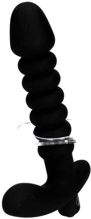 BLACK VELVETS Analdildo »BV Vibr. Plug Medium«, mit Vibro-Ei