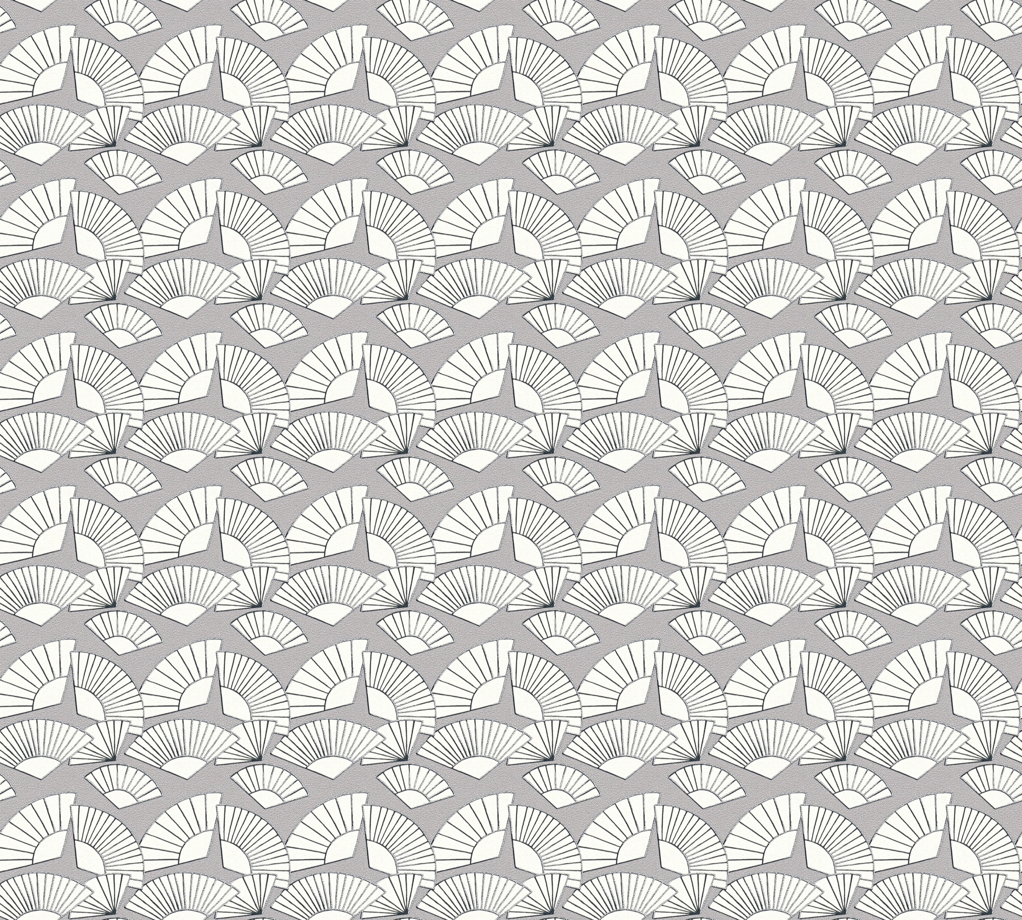 Architects Paper Vliestapete »Fan«, Geometrische Tapete Designer Metallic