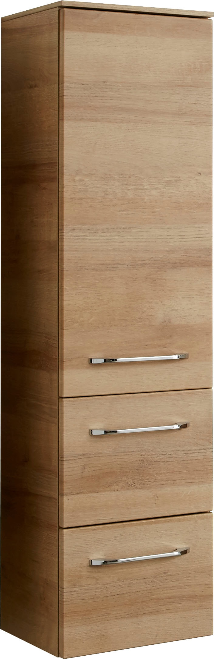 Saphir Badmöbel-Set »Balto Sprint 3-teilig, Mineralmarmor-Waschtisch mit LED-Spiegelschrank«, (4 St.), inkl. Türdämpfer, 100 cm breit, mit Midischrank, 3 Türen, 4 Schubladen