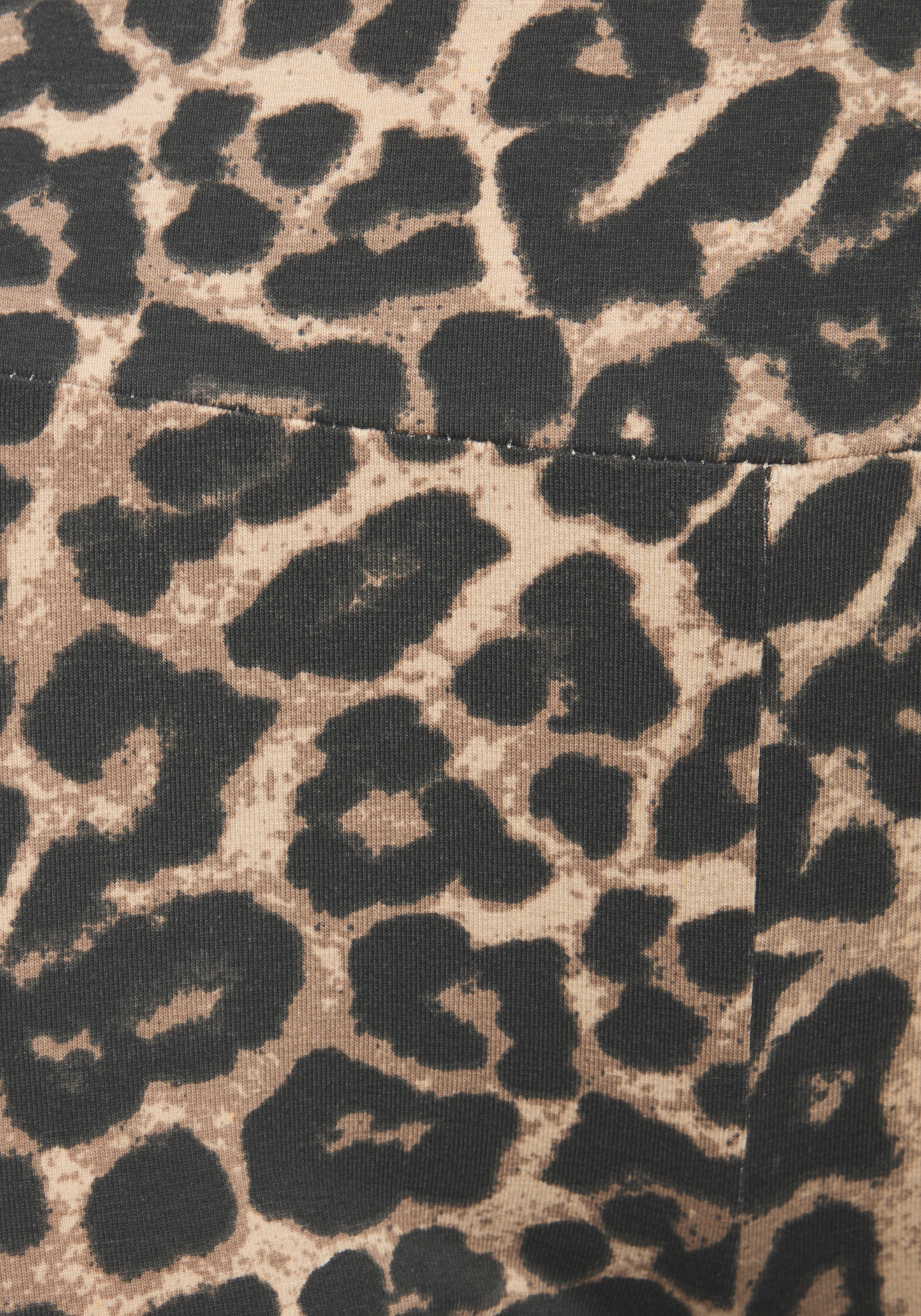 Buffalo Leggings  Flared Leggings im Leo Print