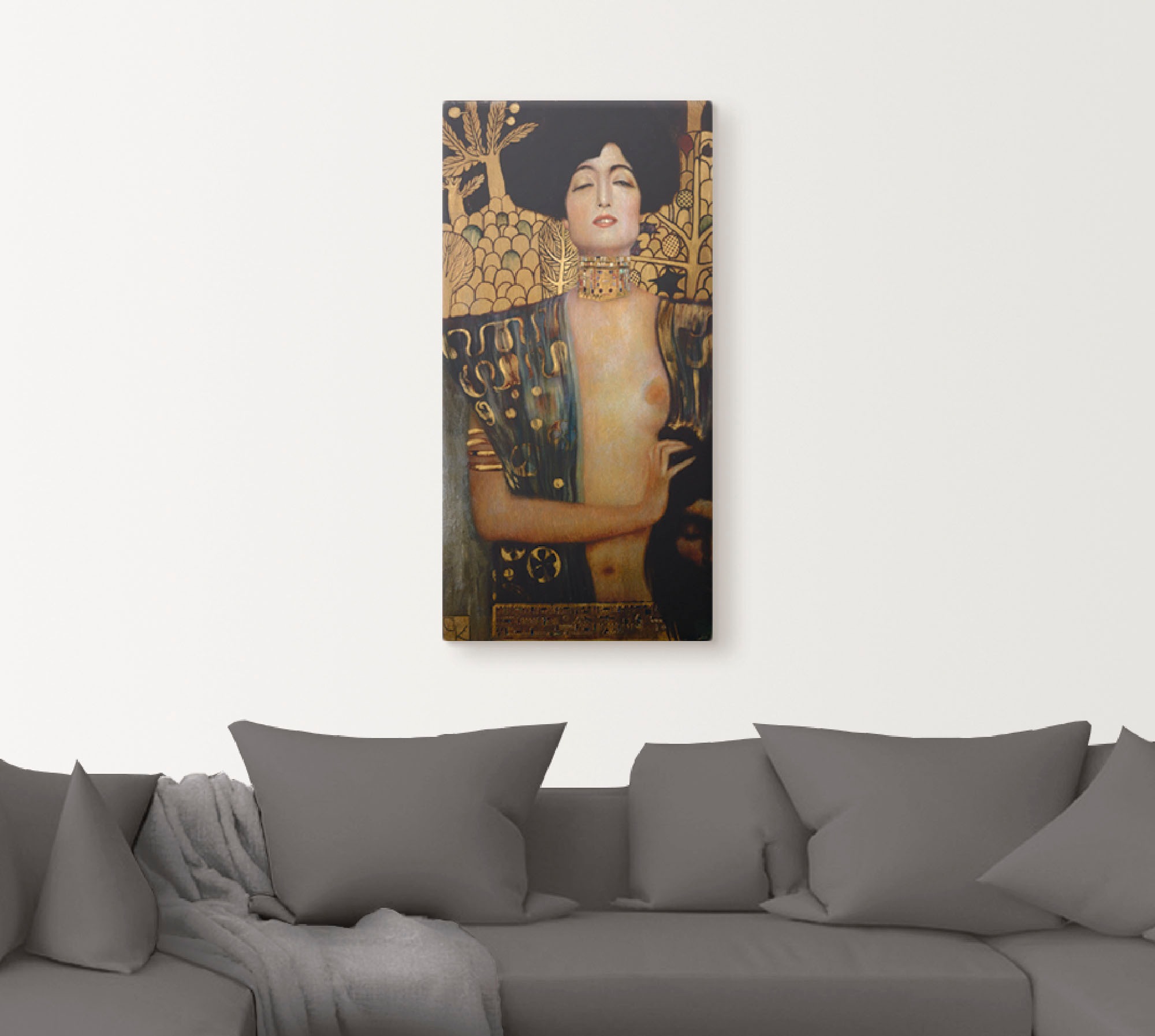 Artland Wandbild "Judith I., 1901", Frau, (1 St.), als Leinwandbild, Poster günstig online kaufen