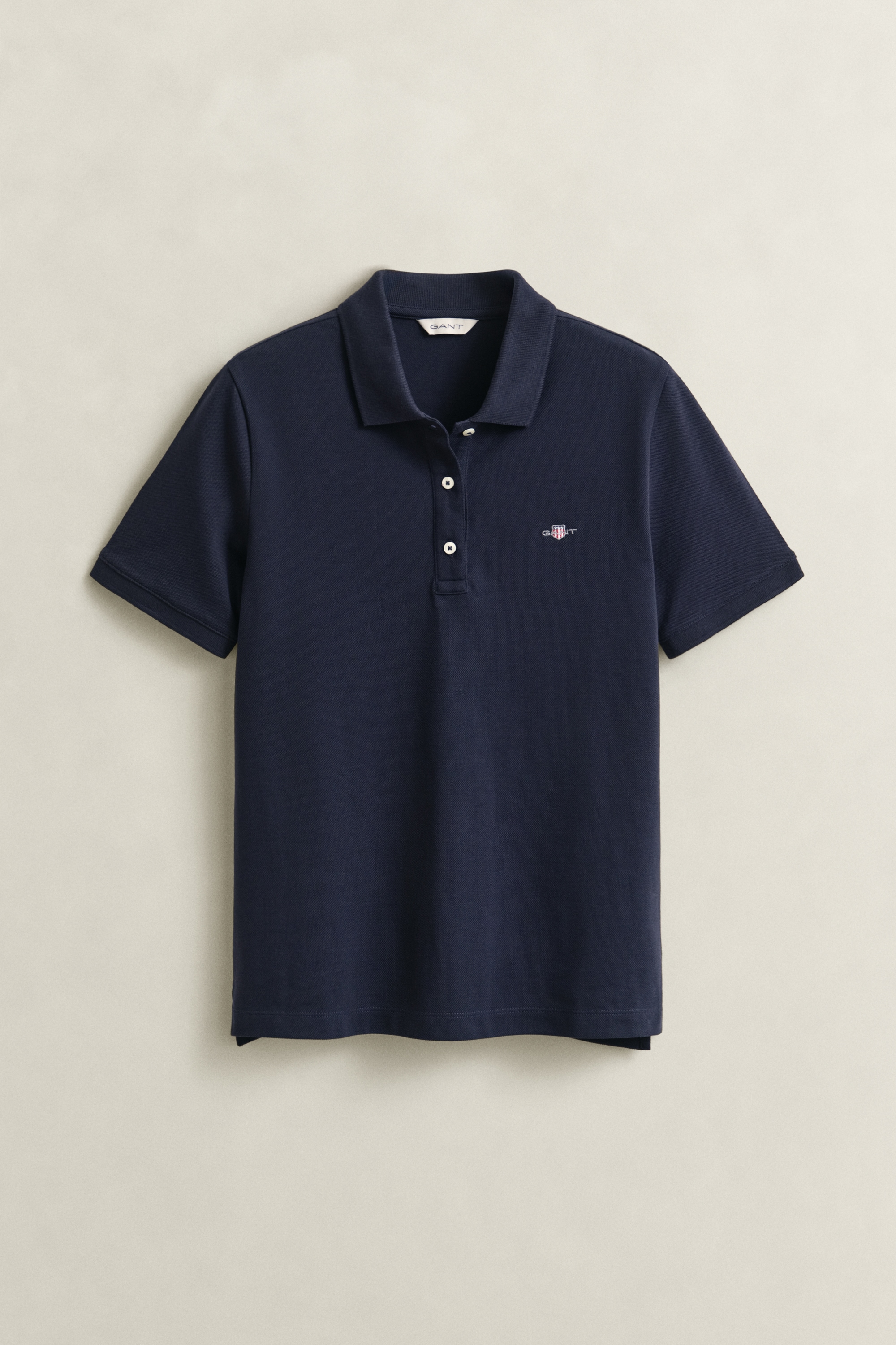 GANT Regular Shield Polo Shirt Women's Evening Blue XXL 5