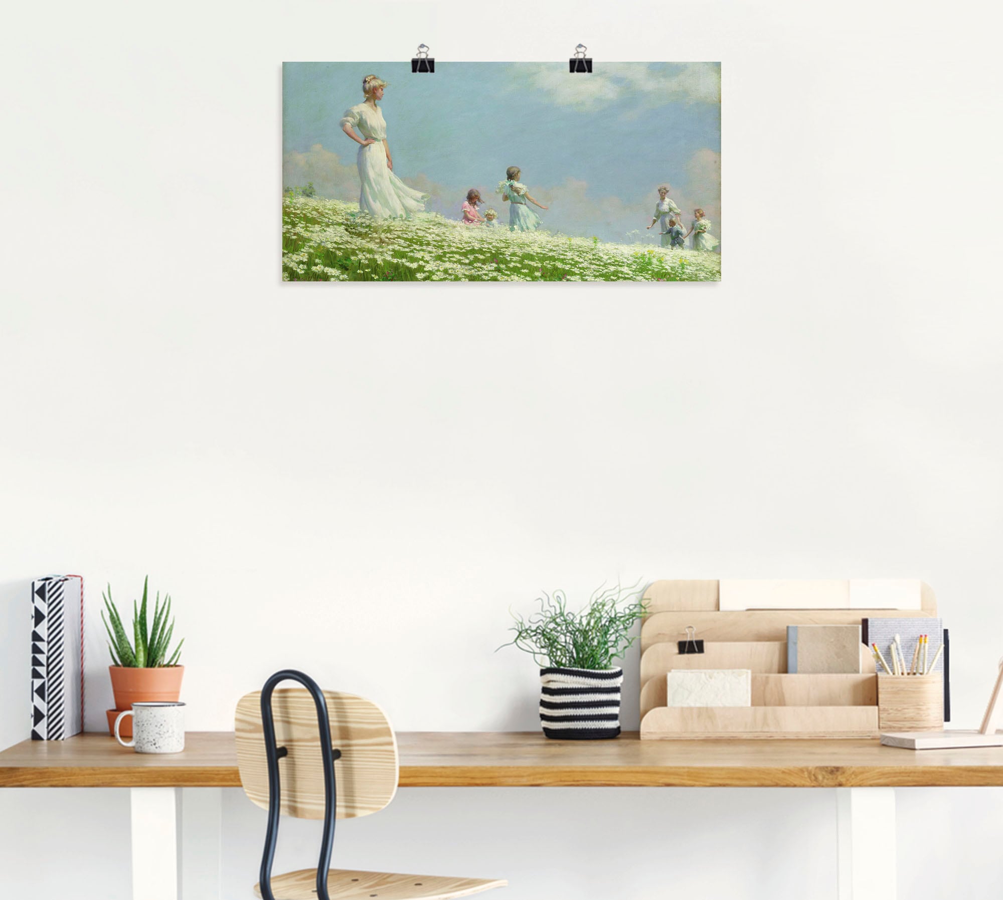 Artland Wandbild »Sommer. 1906«, Gruppen & Familien, (1 St.), als Leinwandbild, Poster in verschied. Größen