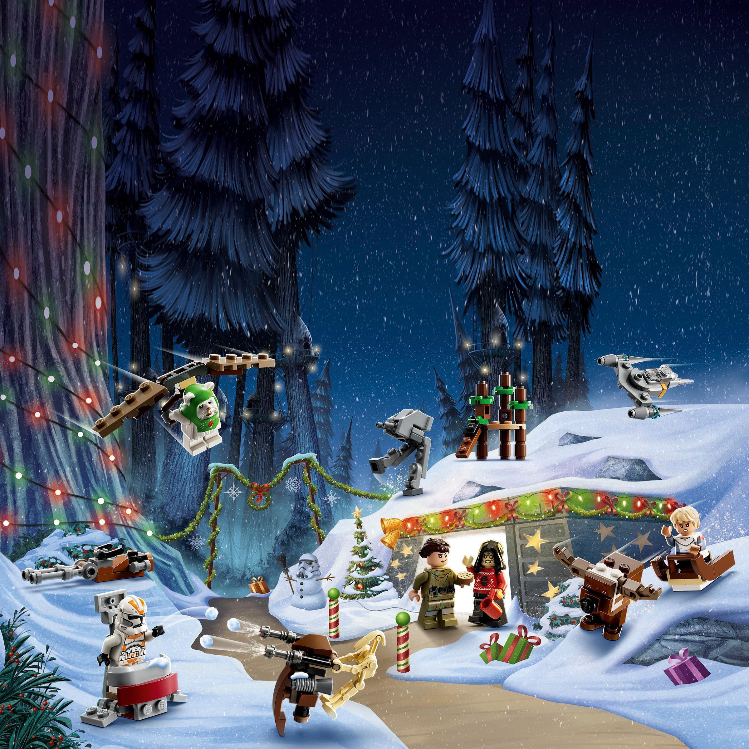 LEGO® Spielzeug-Adventskalender »Spielbausteine, LEGO Star Wars (75366), LEGO® Star Wars™«, ab 6 Jahren, Made in Europe