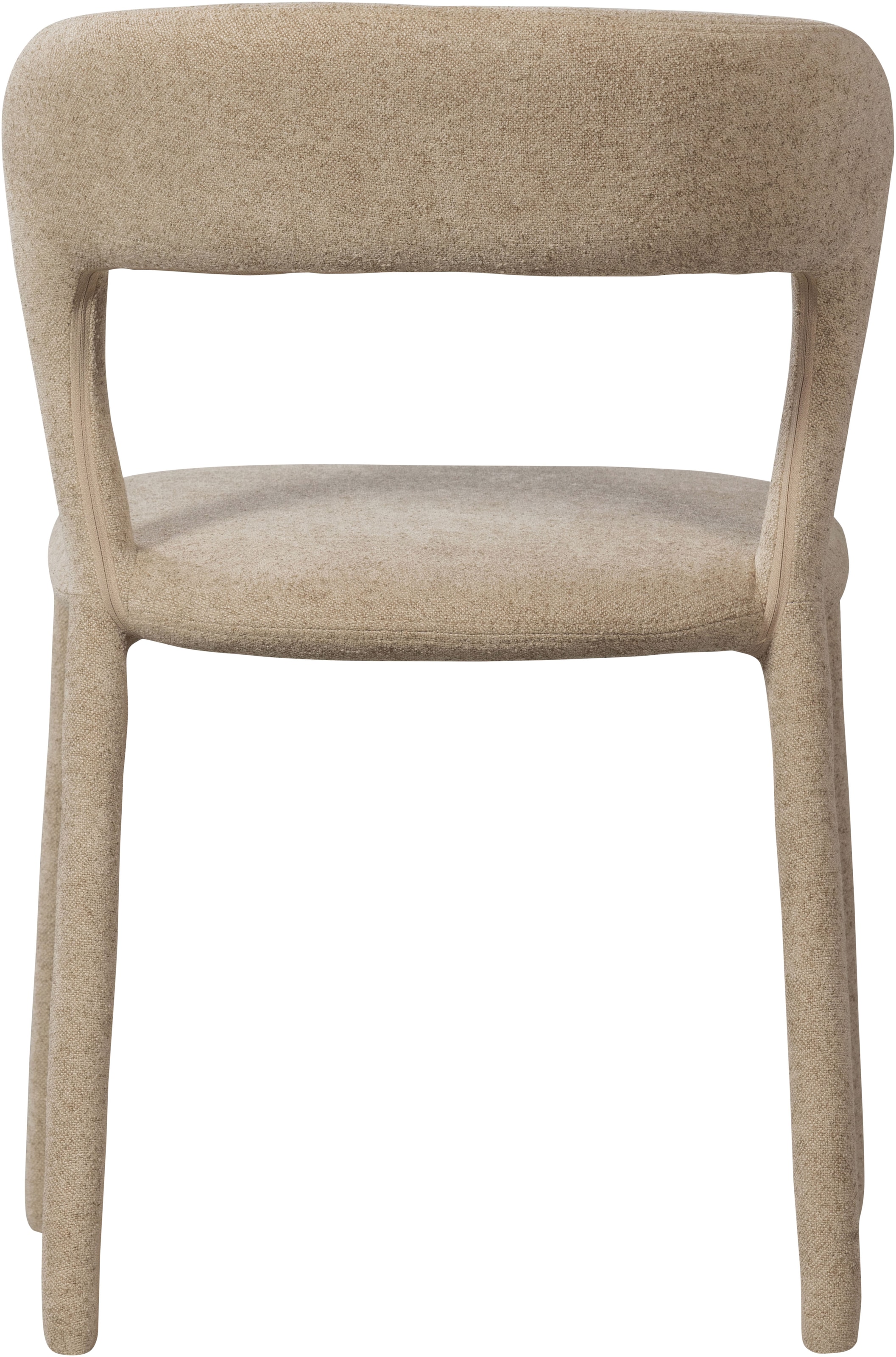 WOOOD Esszimmerstuhl »Noble«, (Set), 2 St., Strukturstoff, komplett mit Stoff bezogen, Höhe 76 cm x Breite 51 cm