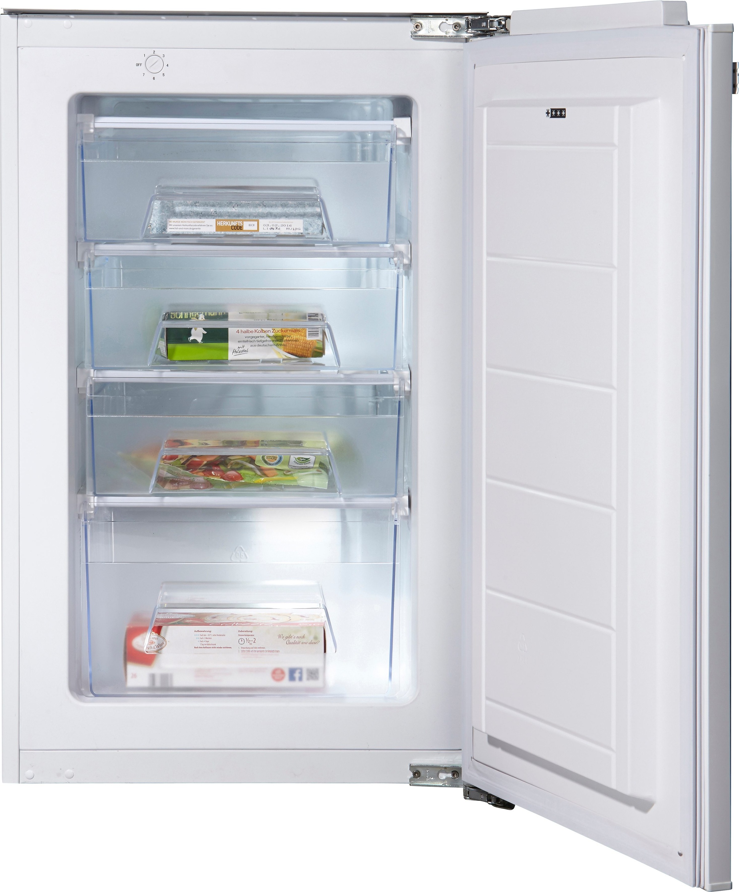 Amica Einbaugefrierschrank »EGS 16183«, 87,5 cm hoch, 54,0 cm breit