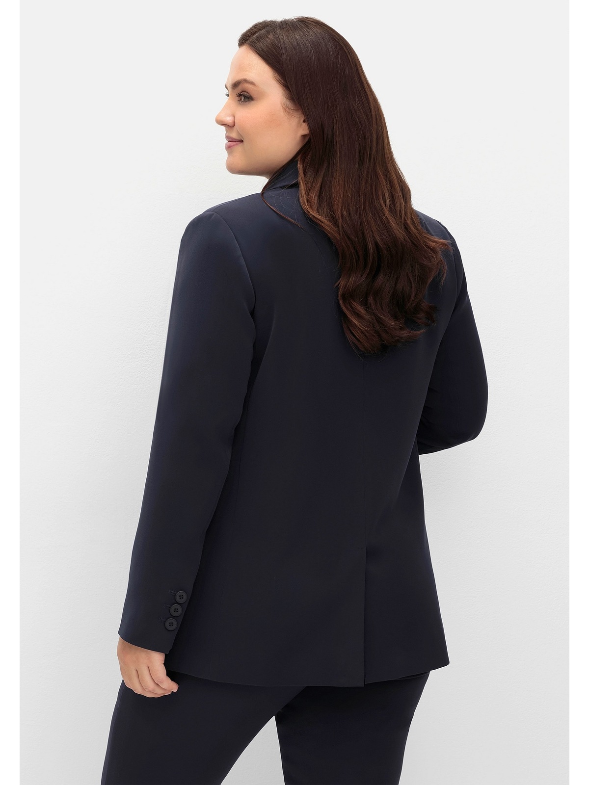 Sheego Longblazer »Große Größen«, in taillierter Form, mit Schlitz hinten