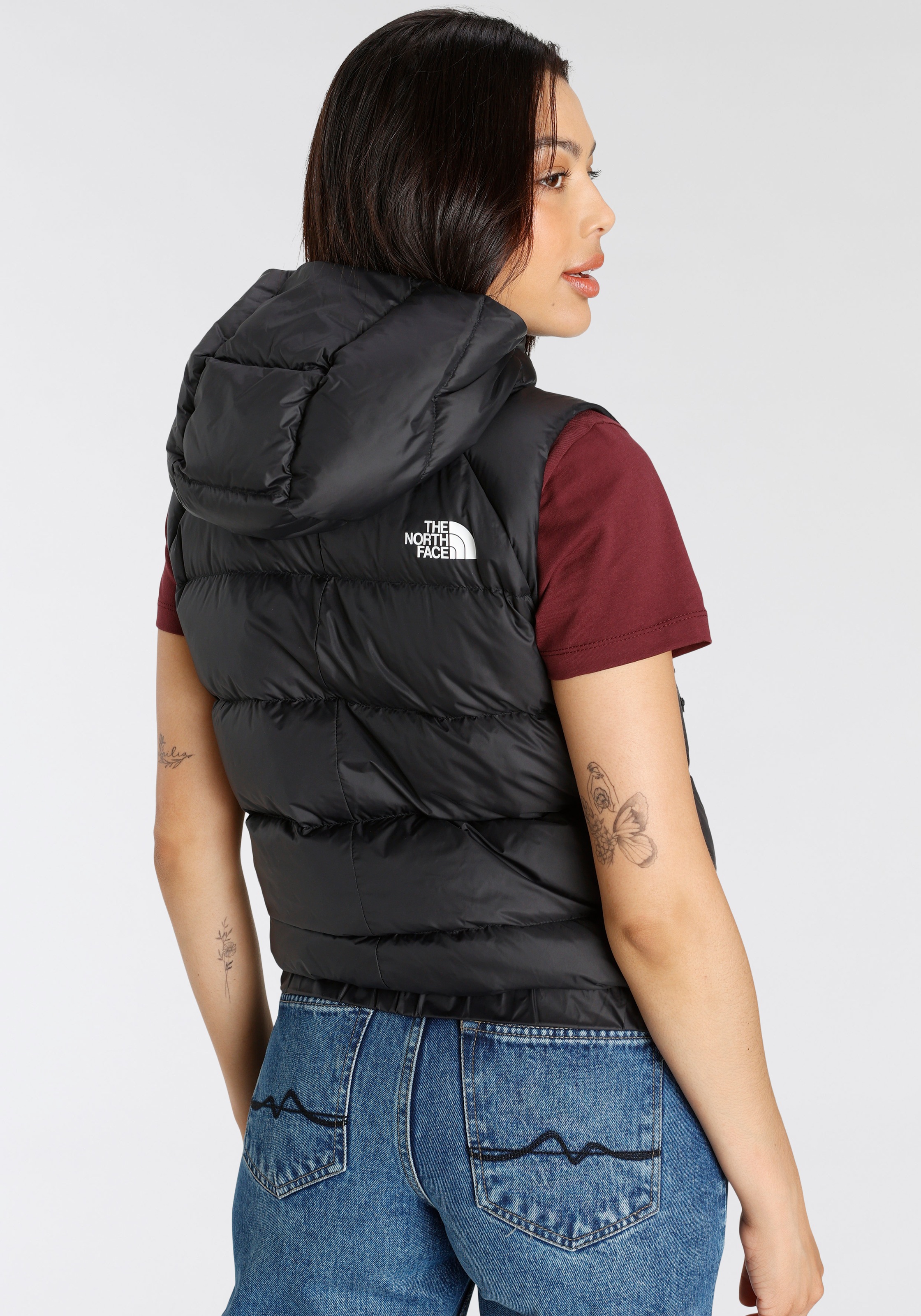 The North TNF kaufen Daunenweste auf Face online »W BAUR VEST | HYALITE Rechnung BLACK«