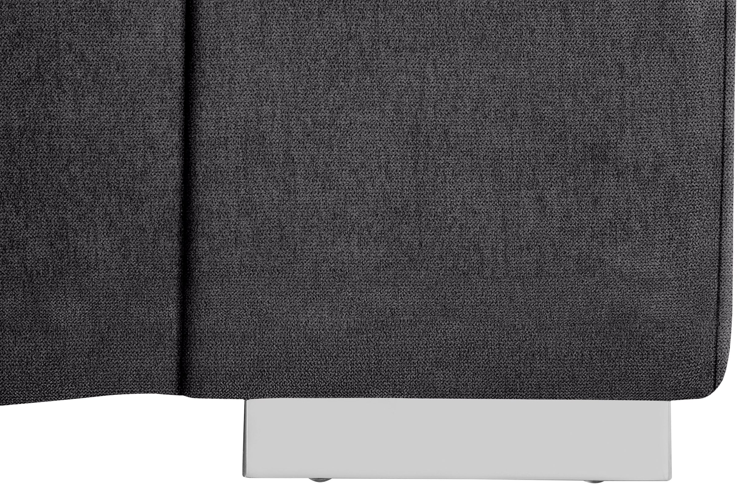 COTTA Ecksofa »Orion L-Form«, mit Kopfteilverstellung & 5 Nierenkissen