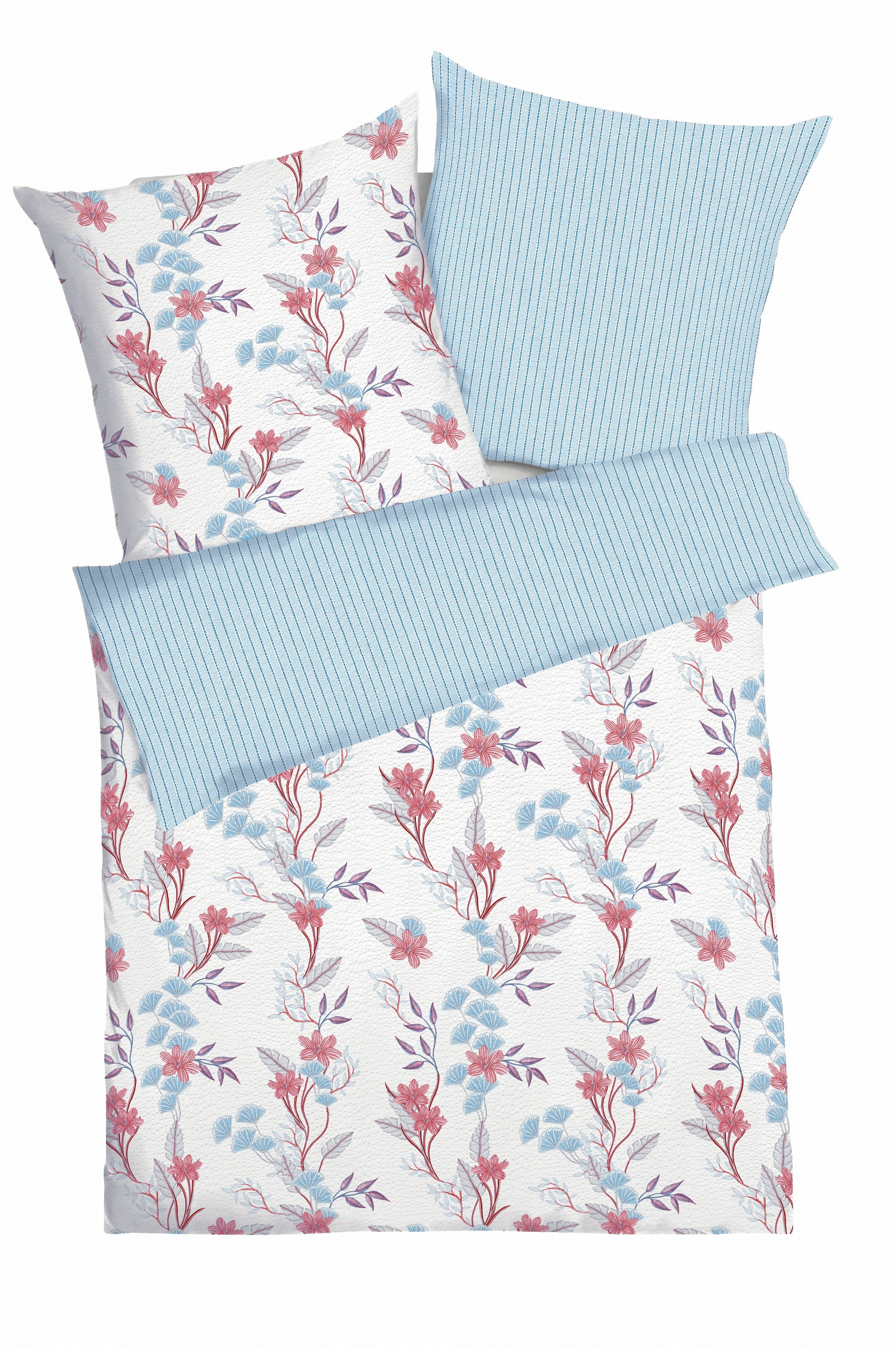 Kaeppel Wendebettwäsche "Sadira" 2 Stk. tlg. Mit Blumenmuster günstig online kaufen