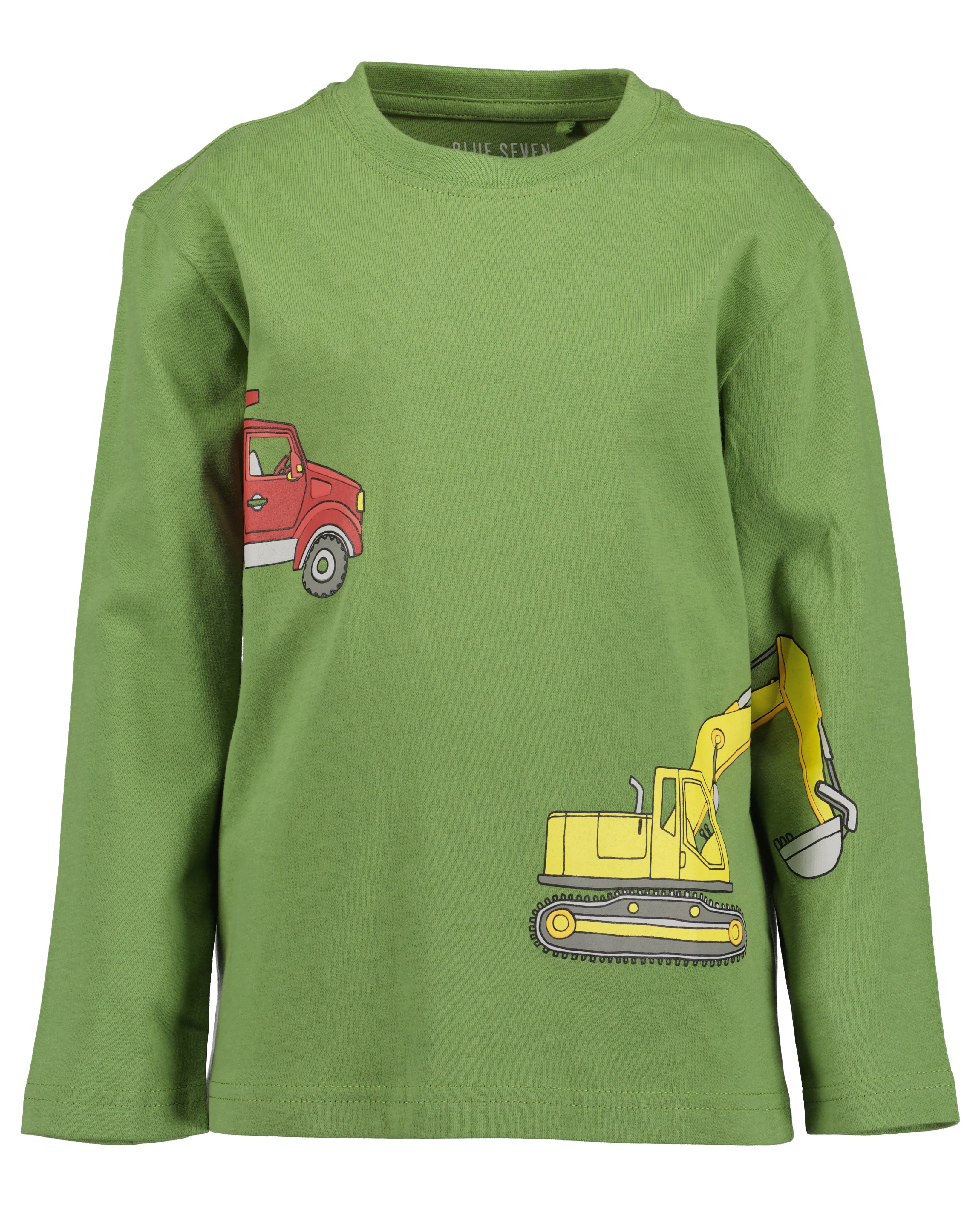 Blue Seven Langarmshirt Baumwolle, Fotodruck, Schaumdruck