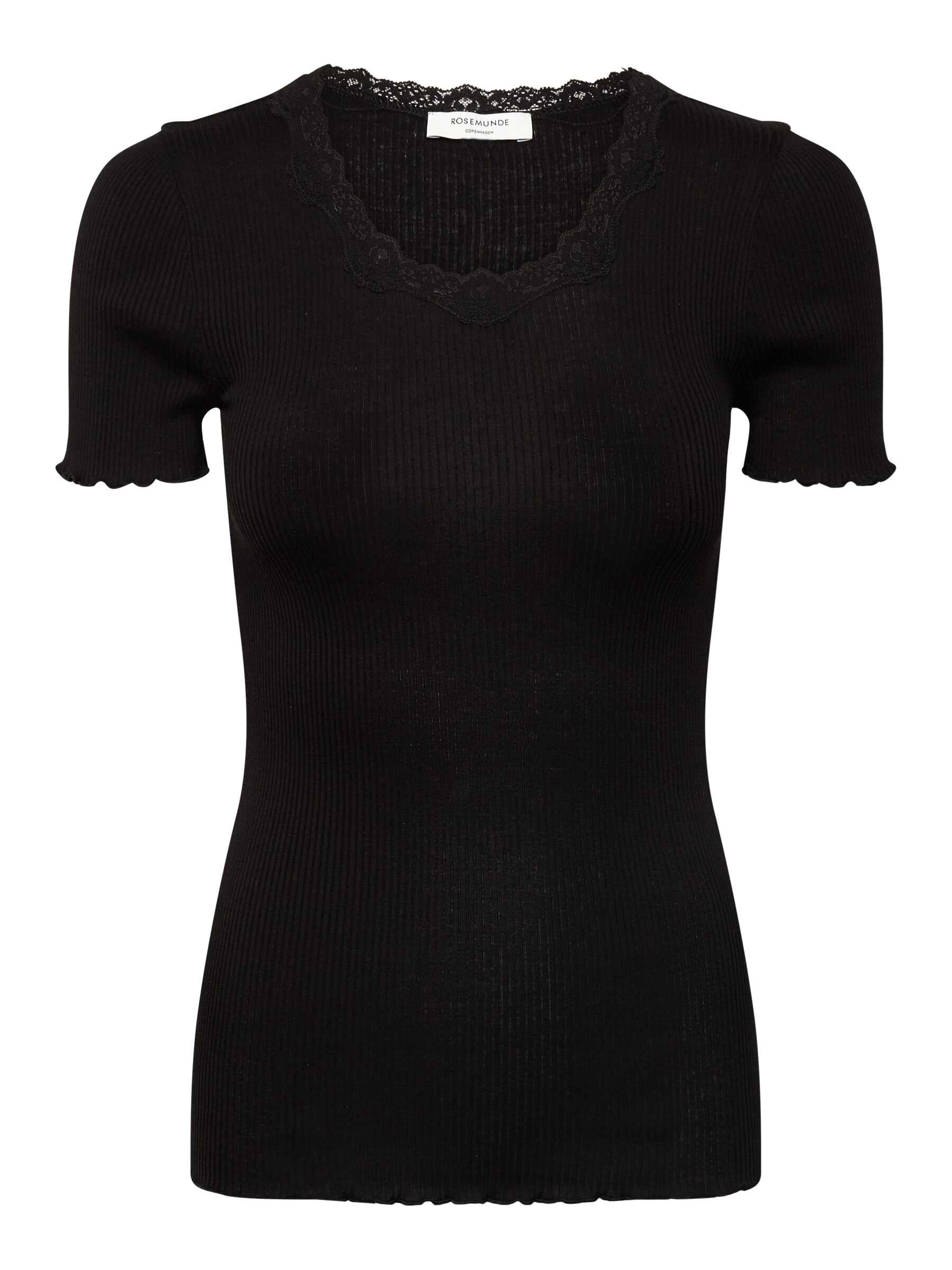 rosemunde Spitzenshirt »Beatha lace t-shirt« wunderschönes Halbarmshirt mit edler Spitze am Rundhalsausschnitt