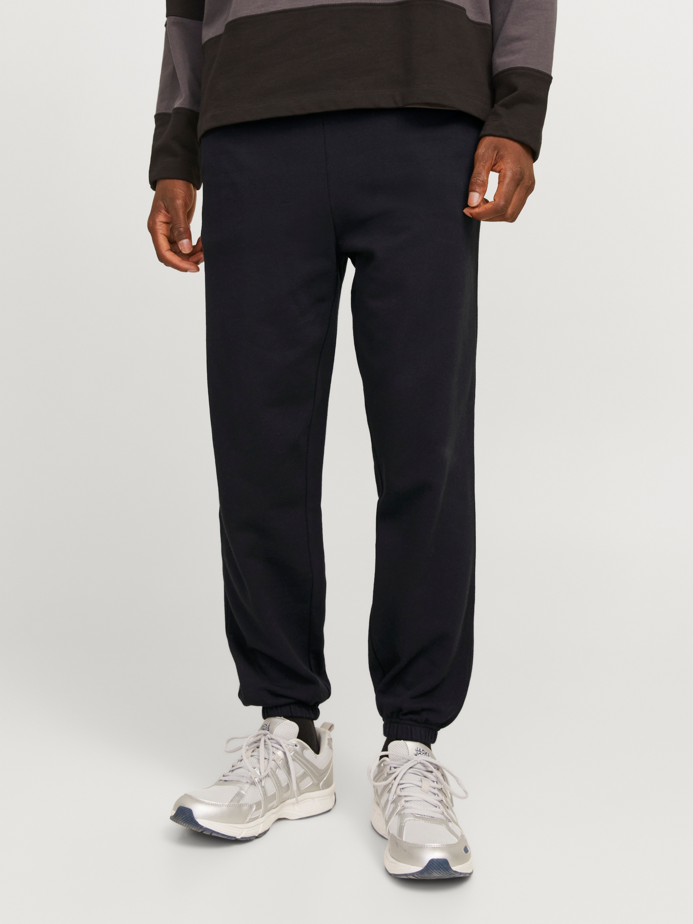 Jack & Jones Sweathose "JPSTGORDON mit Kordel und elastischem Bund", unifar günstig online kaufen