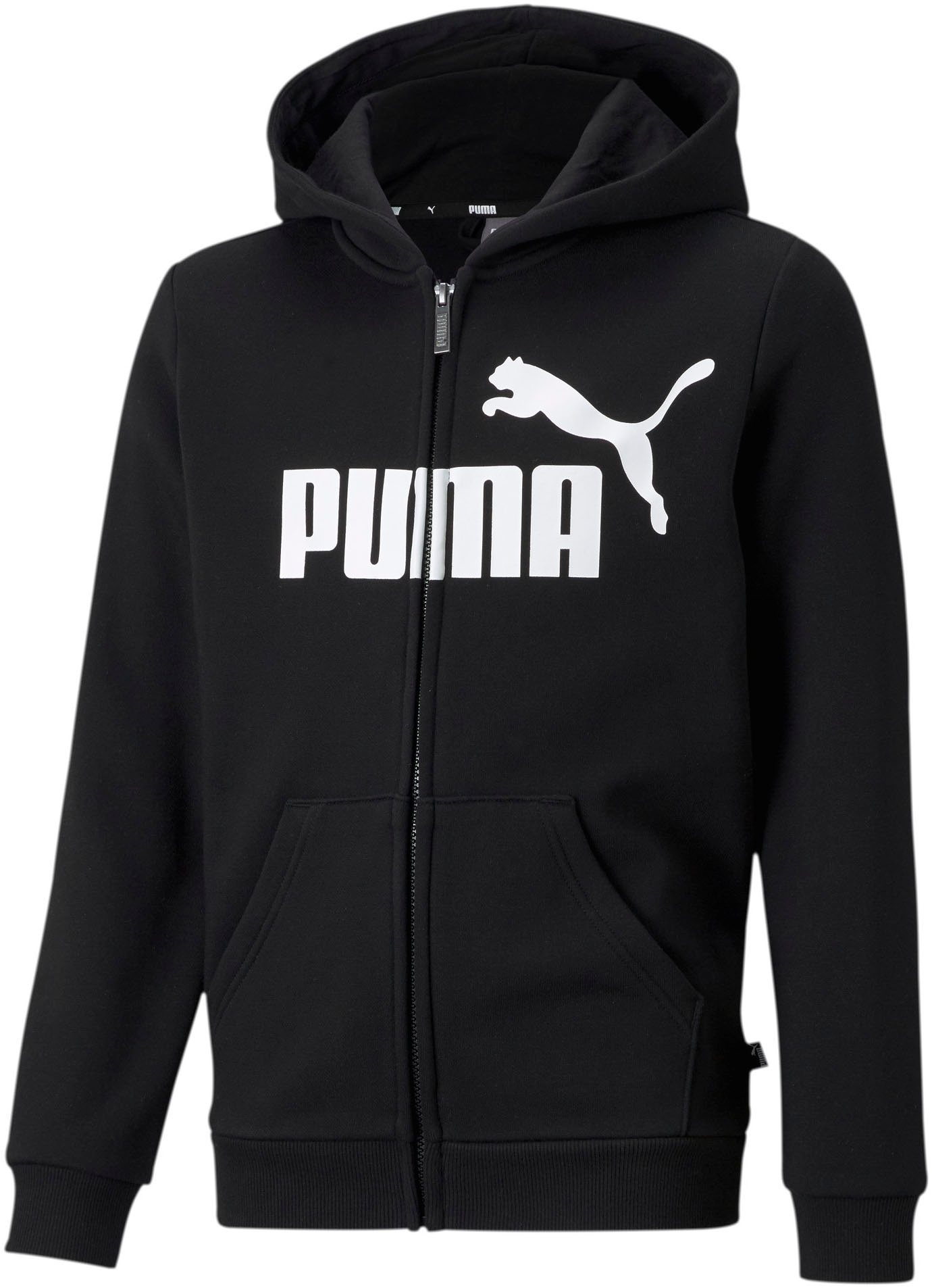 PUMA Kapuzensweatshirt »ESS BIG LOGO FZ HOODIE FL B«