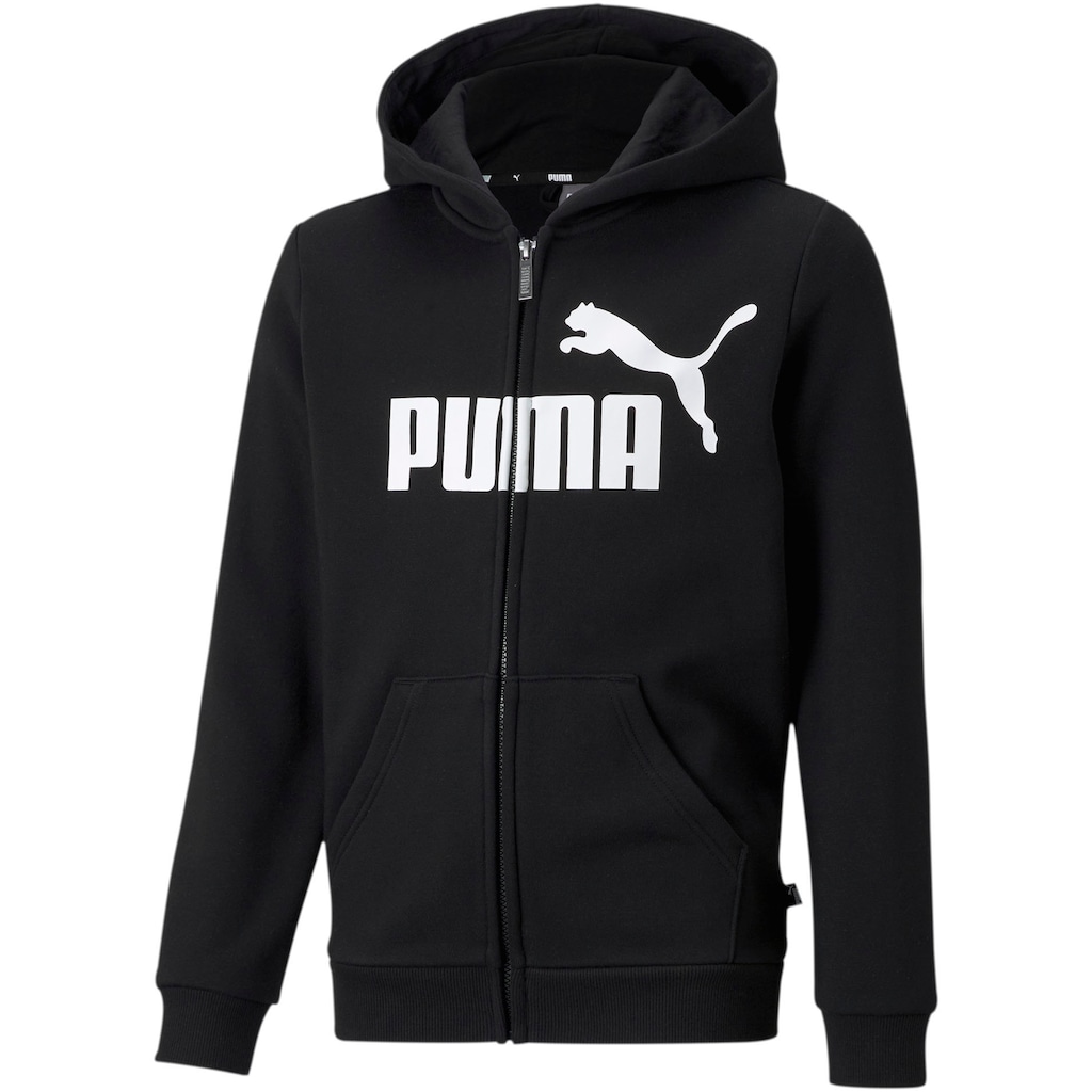 PUMA Kapuzensweatshirt »ESS BIG LOGO FZ HOODIE FL B«