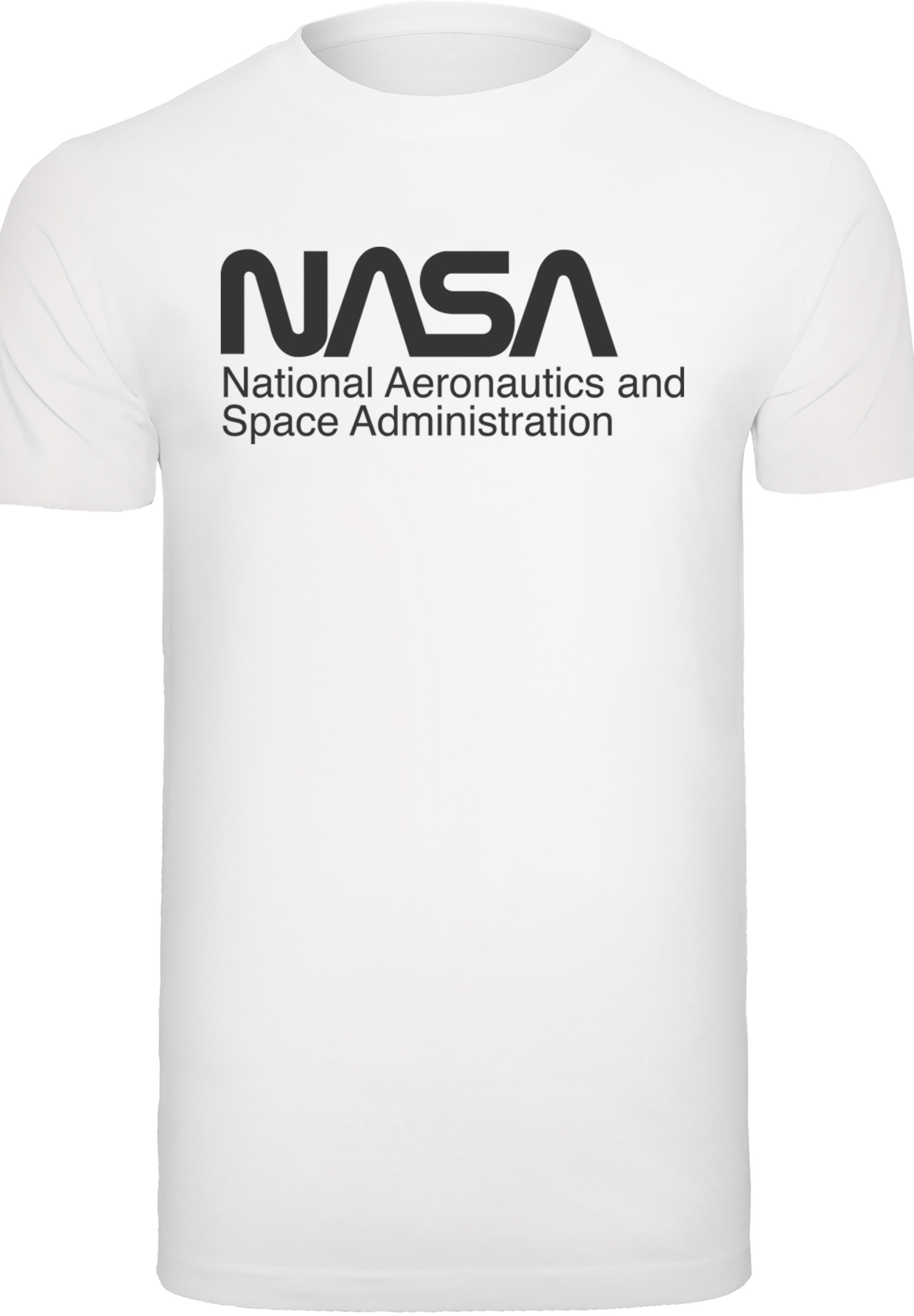 F4NT4STIC T-Shirt »NASA Logo One Tone«, Print