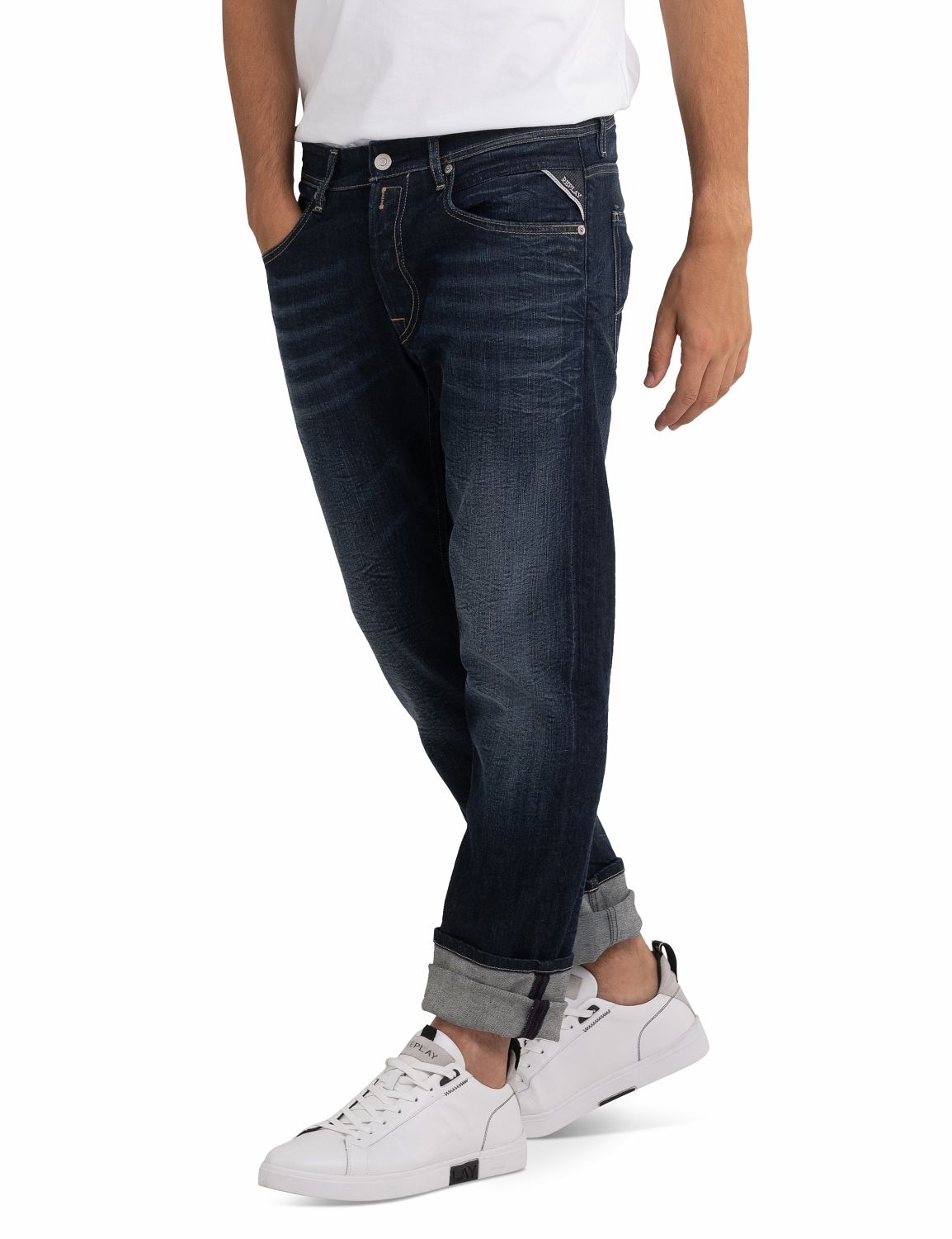 Replay Straight-Jeans »GROVER«, in vielen verschiedenen Waschungen, mit Stretch