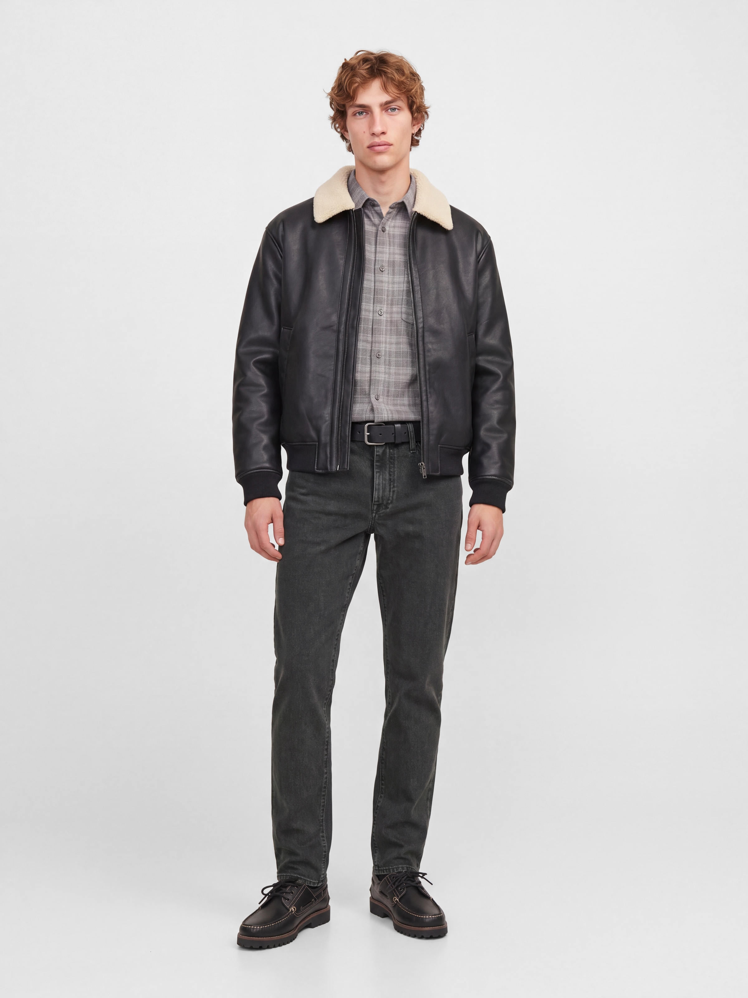 Jack & Jones Regular-fit-Jeans »JJICLARK JJFELIX AM 291« Baumwollmischung, regular fit