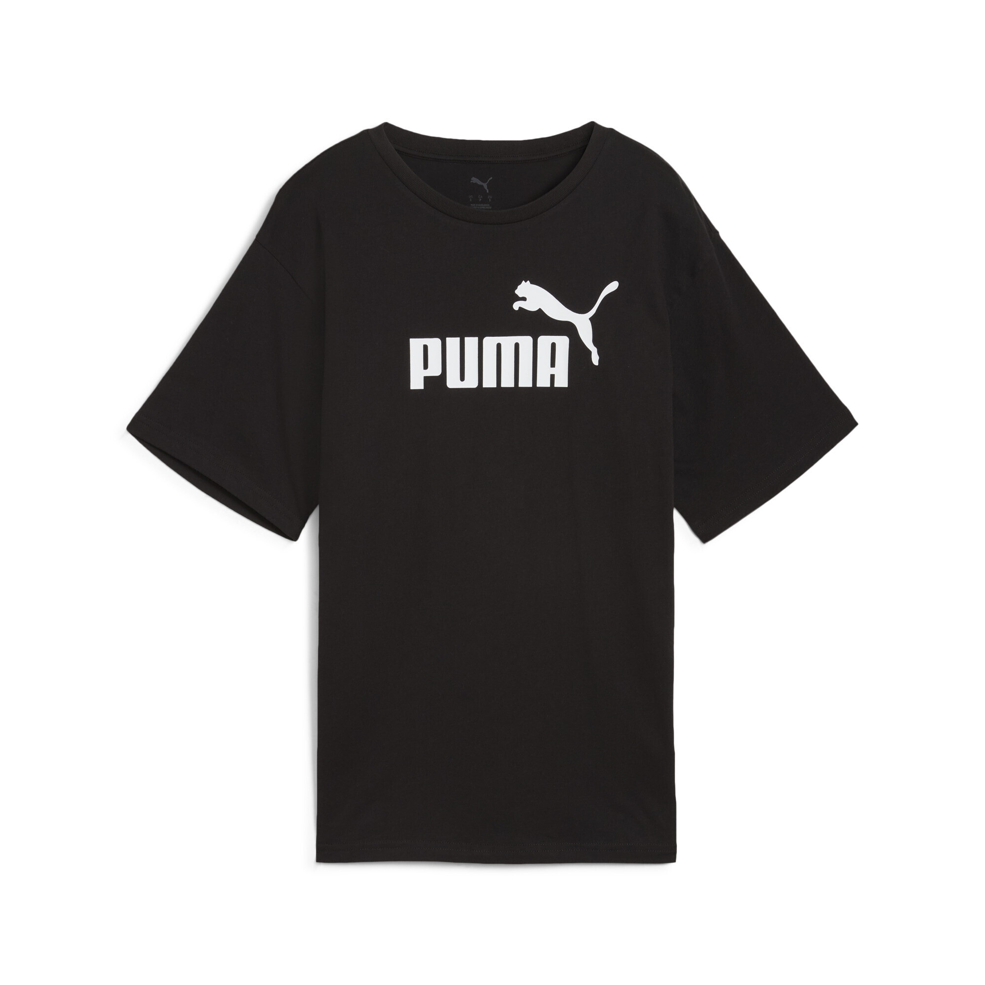 PUMA T-Shirt "Essentials No. 1 Logo Relaxed T-Shirt Damen" günstig online kaufen