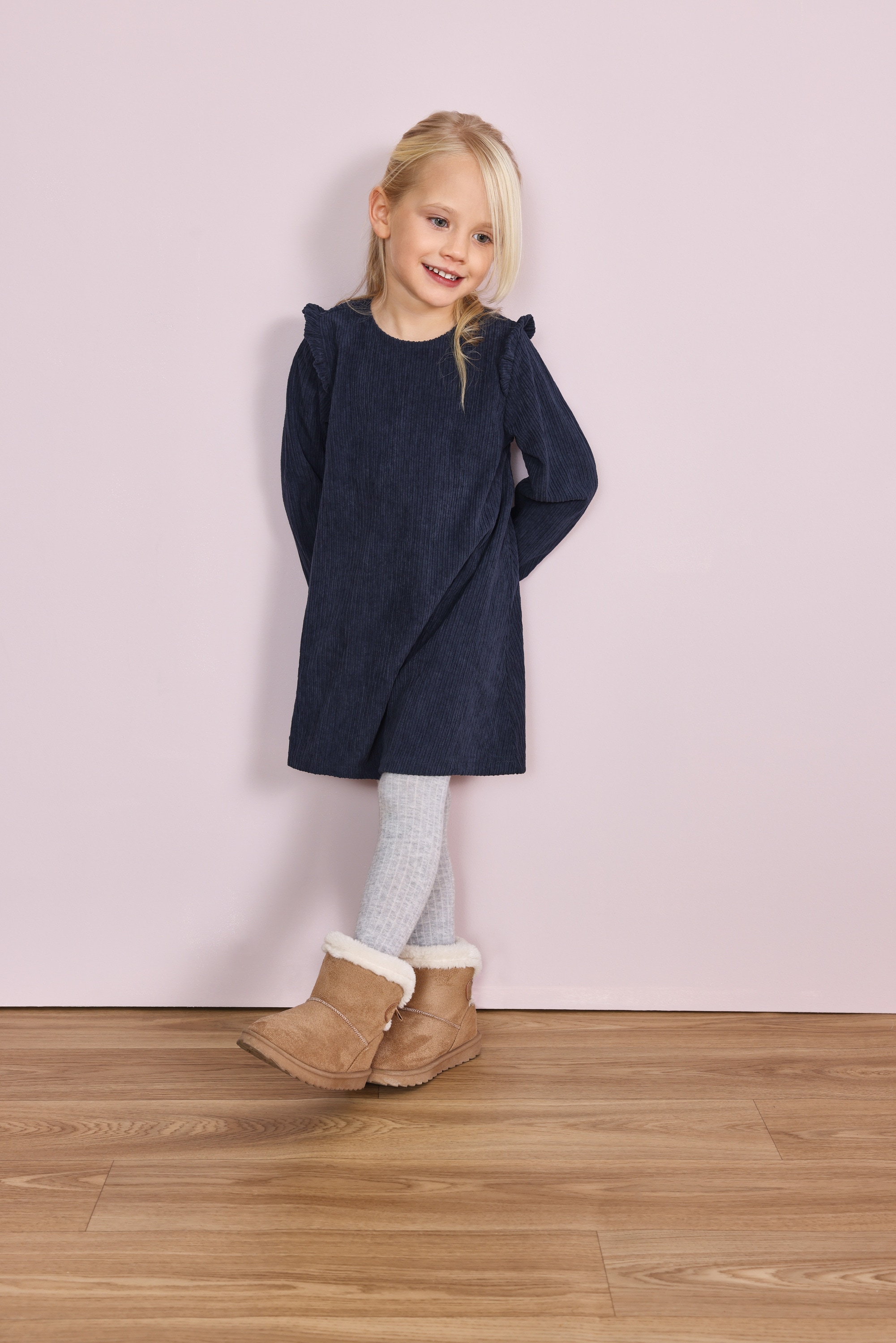 Blue Seven Jerseykleid »Blue Seven Samtkleid«