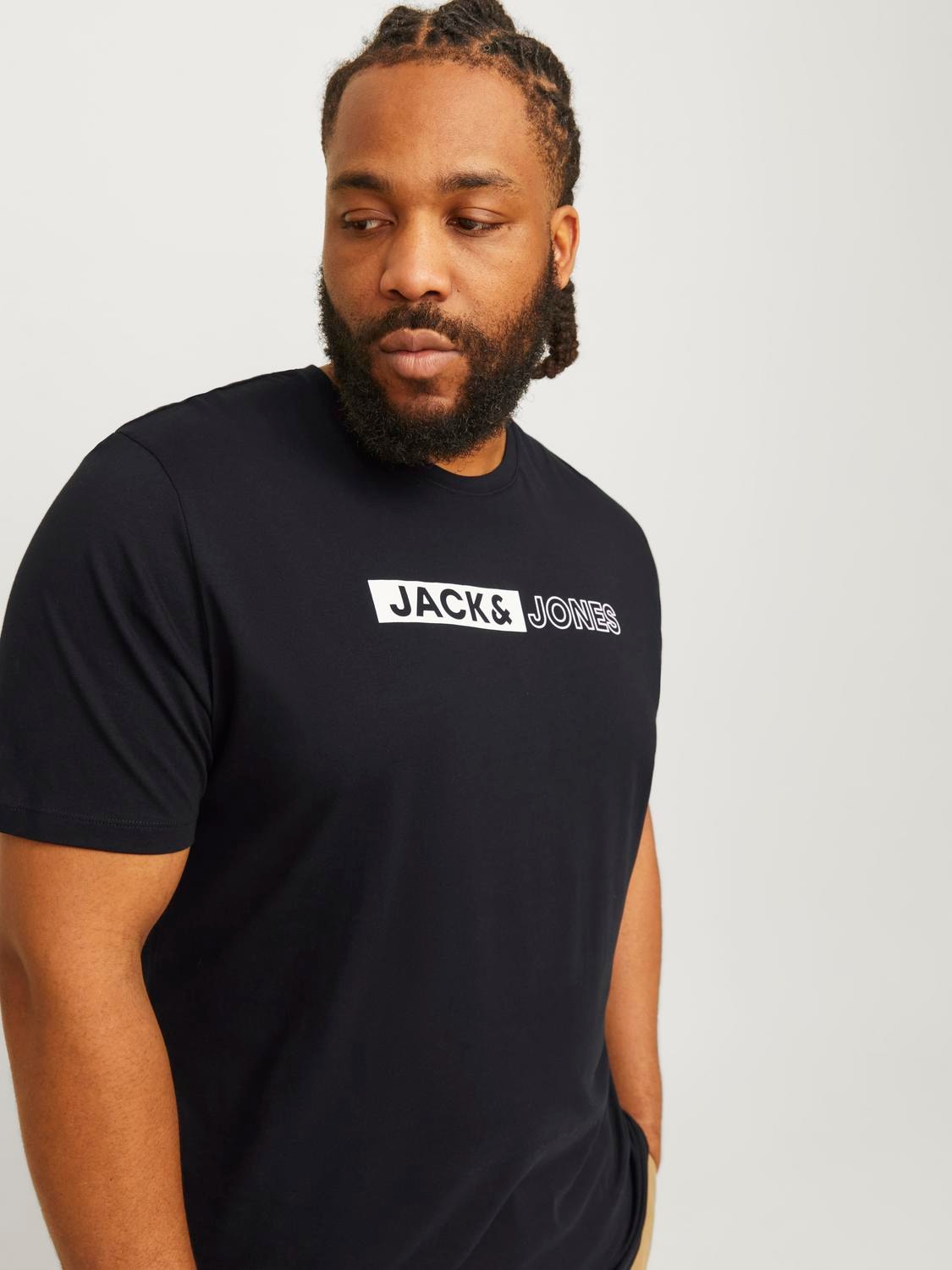 Jack & Jones PlusSize T-Shirt "JJECORP LOGO TEE PLAY SS O-N NOOS PLS" günstig online kaufen