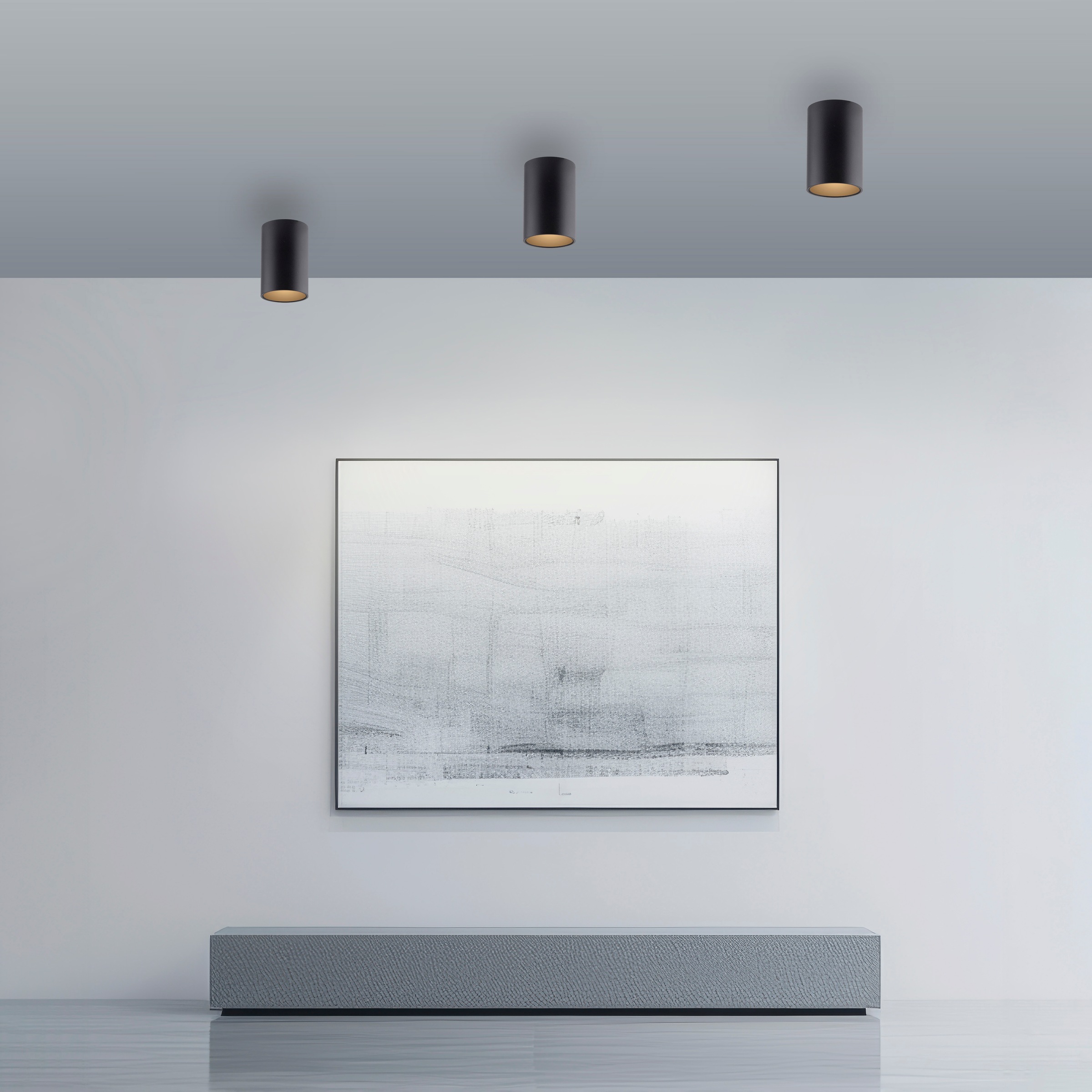 Neuhaus PURE LED Deckenleuchte »PURE Point« LED-Board 1 Stk. Warmweiß Dimmfähig über separaten Tronicdimmer, IP44