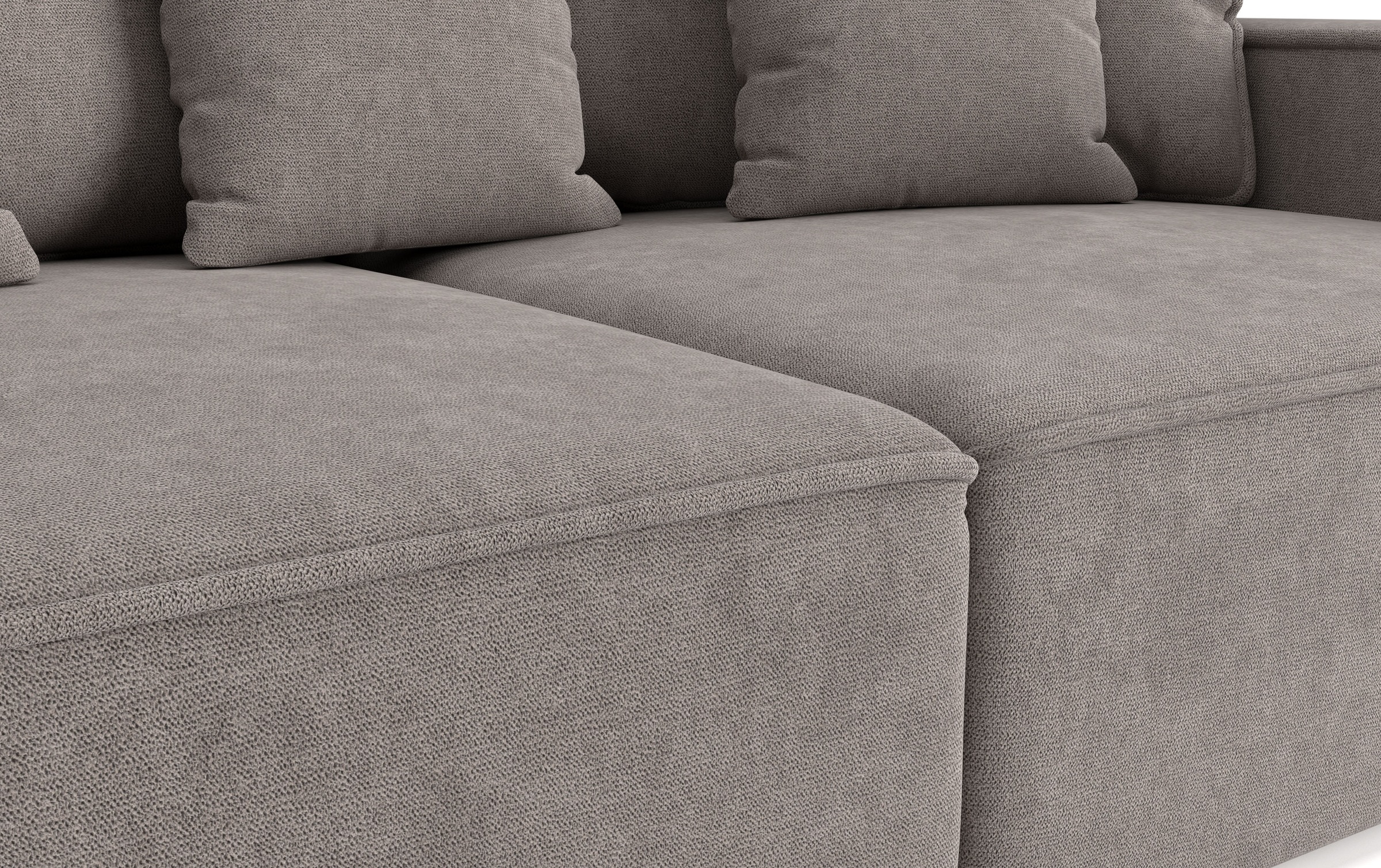 INOSIGN Big-Sofa »Surf«, mit 7 Kissen, gemütlicher Sitzkomfort