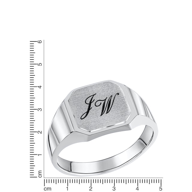 Firetti Ring mit Gravur »Schmuck Geschenk, Siegelring mit Monogramm«, zu  Hoodie, Shirt, Jeans, Sneaker! Anlass Geburtstag Weihnachten ▷ für | BAUR