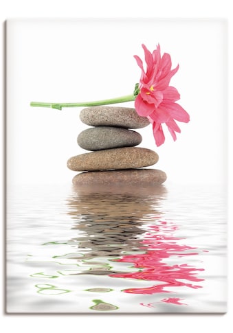 Artland Paveikslas »Zen Spa Steine su Blumen I...