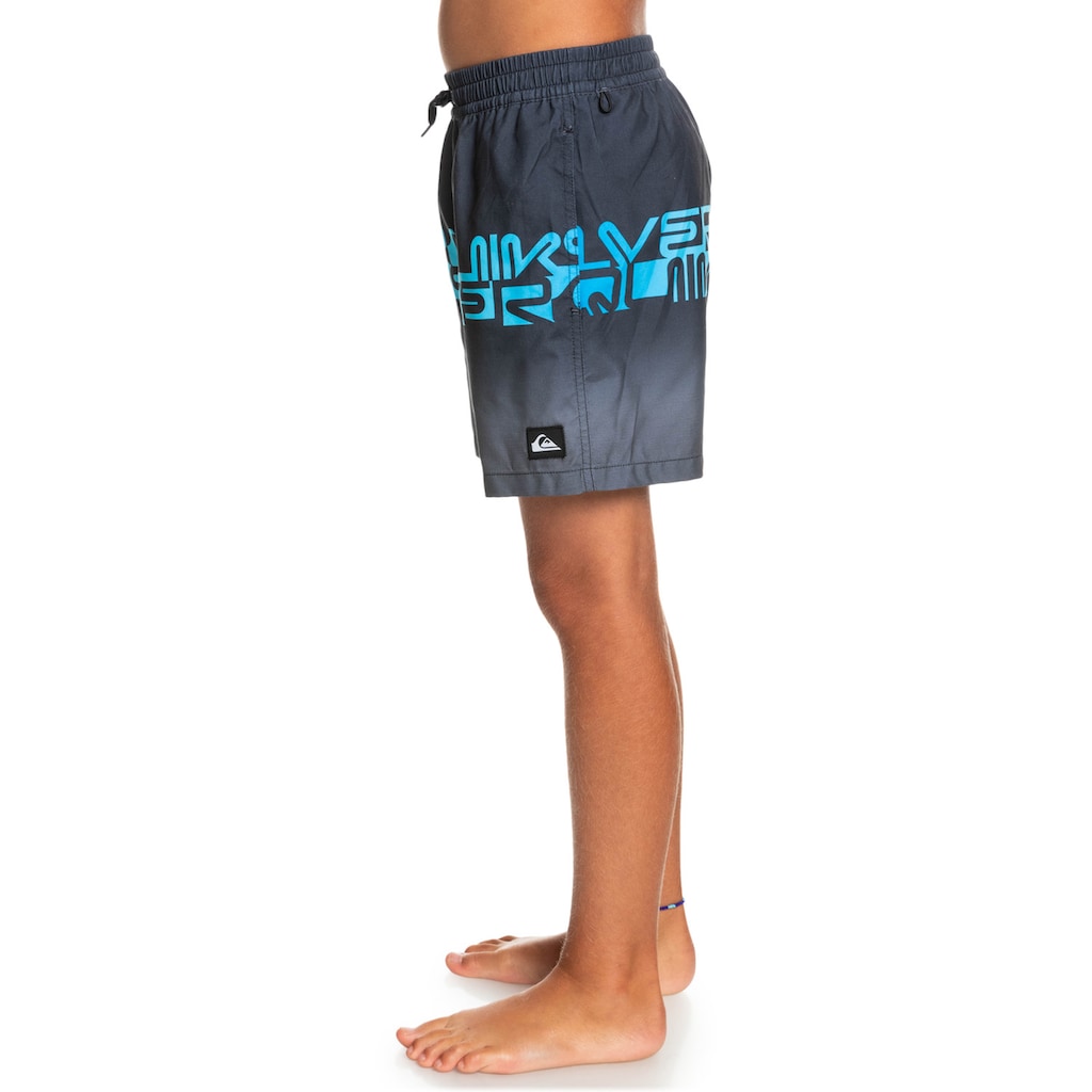 Quiksilver Badeshorts »Word block 14"«