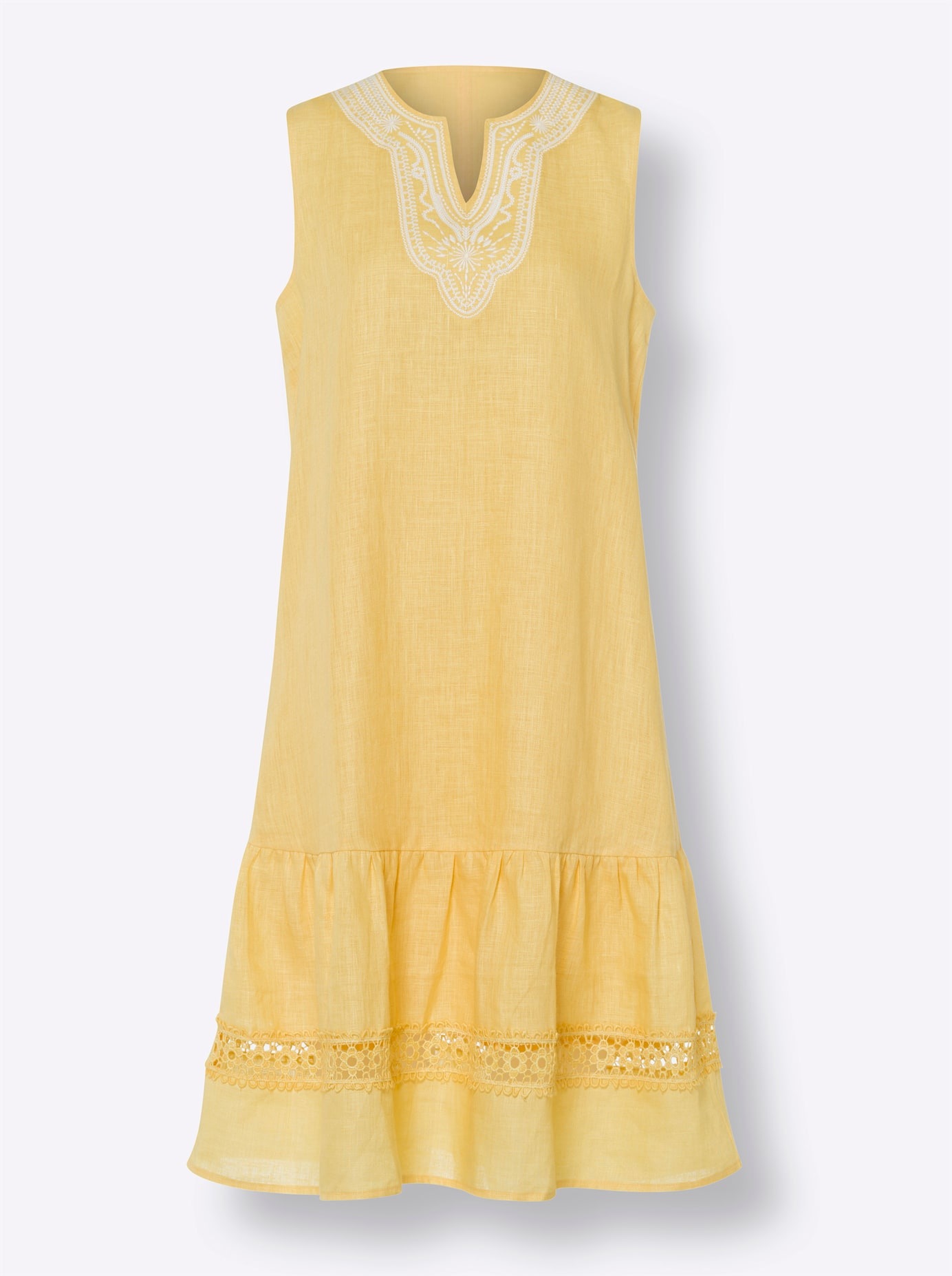heine A-Linien-Kleid »Leinenkleid«