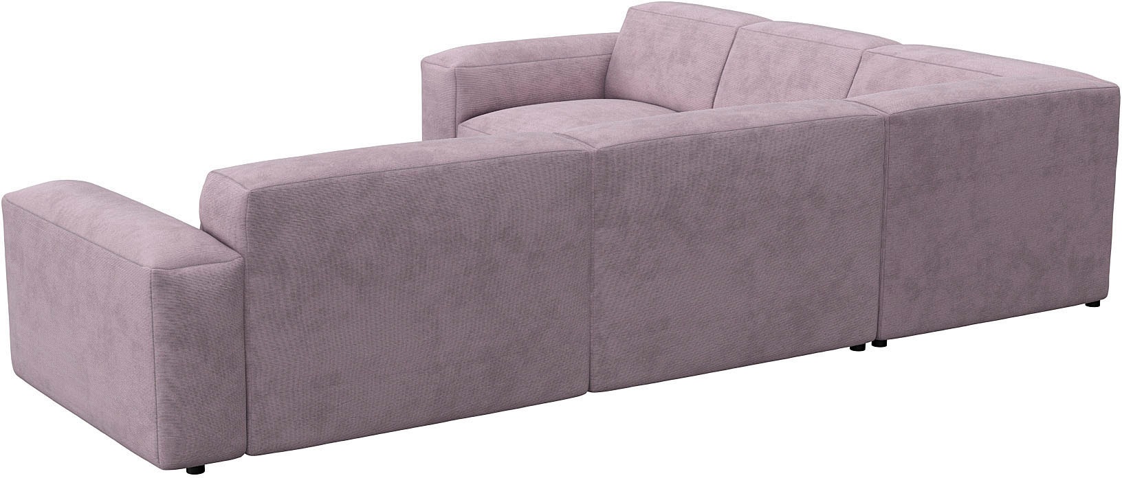 FLEXLUX Ecksofa »Lucera, super bequem durch hochwertigen Sitzaufbau mit Kaltschaum«, modern & anschmiegsam, L-Form, Designsofa