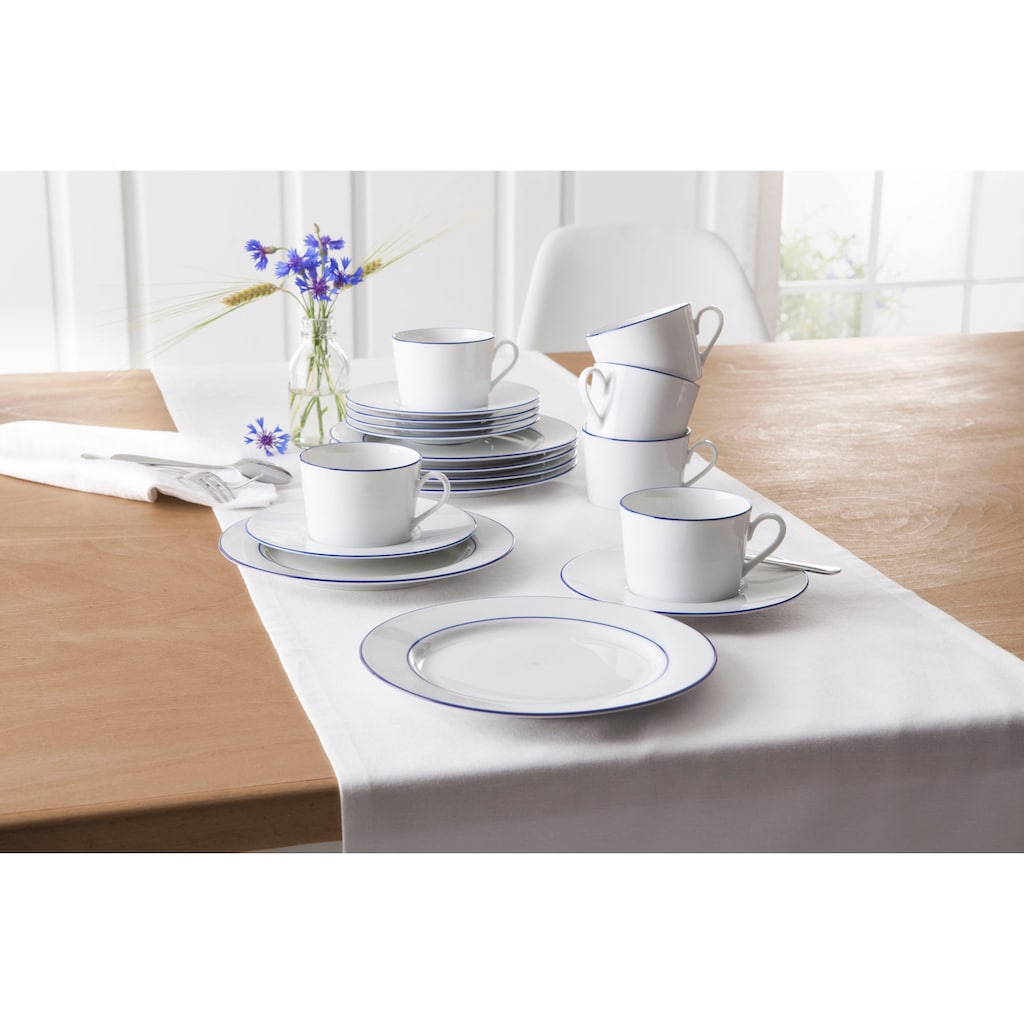 Retsch Arzberg Kaffeeservice »Geschirr-Set, Service Heike Blaurand«, (Set, 18 tlg.)