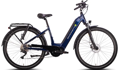 E-Bike »Quantum Sport Wave«, 10 Gang, Shimano, Mittelmotor 250 W