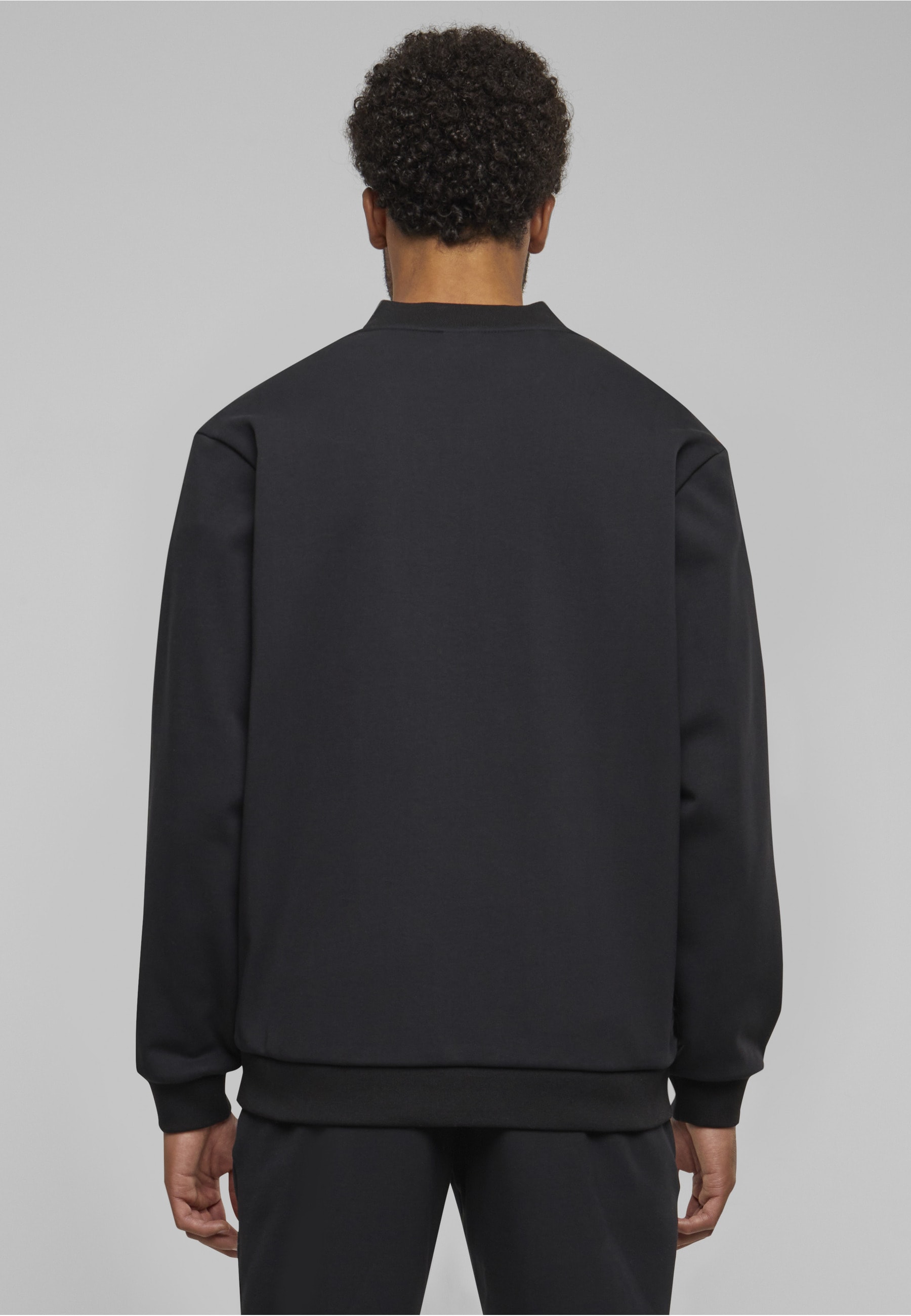 URBAN CLASSICS Collegejacke »Urban Classics Herren Cozy College Jacket« 1 Stk. tlg. ohne Kapuze