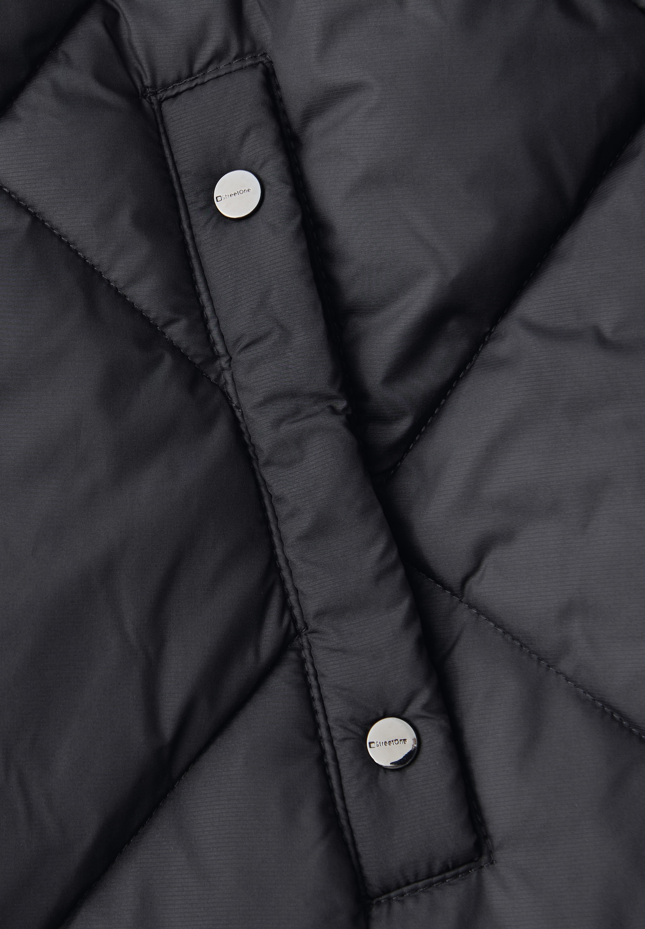 STREET ONE Steppjacke mit Kapuze Winterjacke mit Kapuze